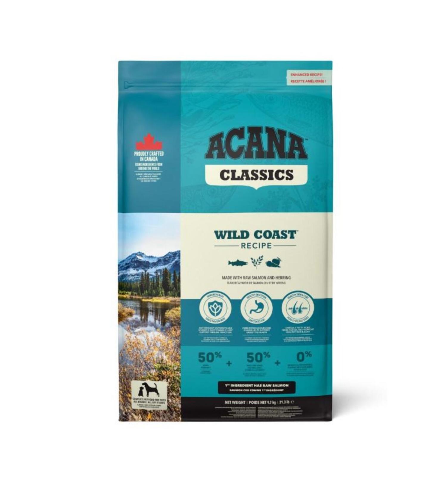 Acana Classic Wild Coast Dog Food 9.7 Kg