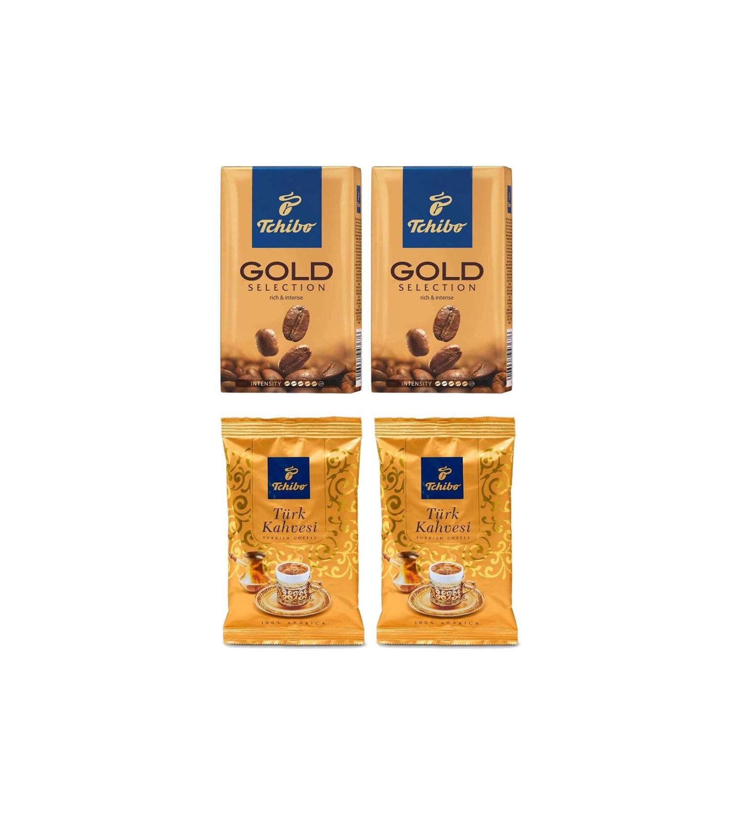 Tchibo Gold Filter Coffee 2 Pieces + Turkish Coffee 100 gr 2 Pieces
