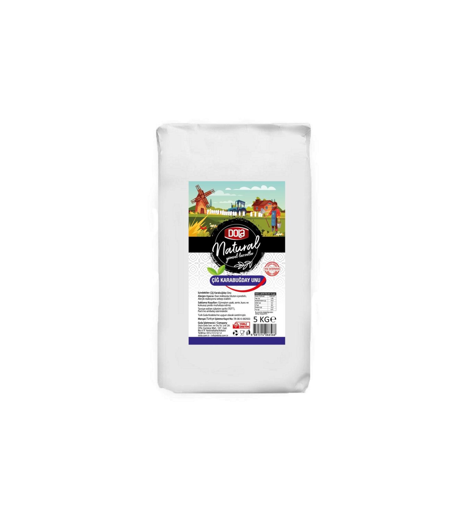 Dola Natural Raw Buckwheat Flour 5 Kg