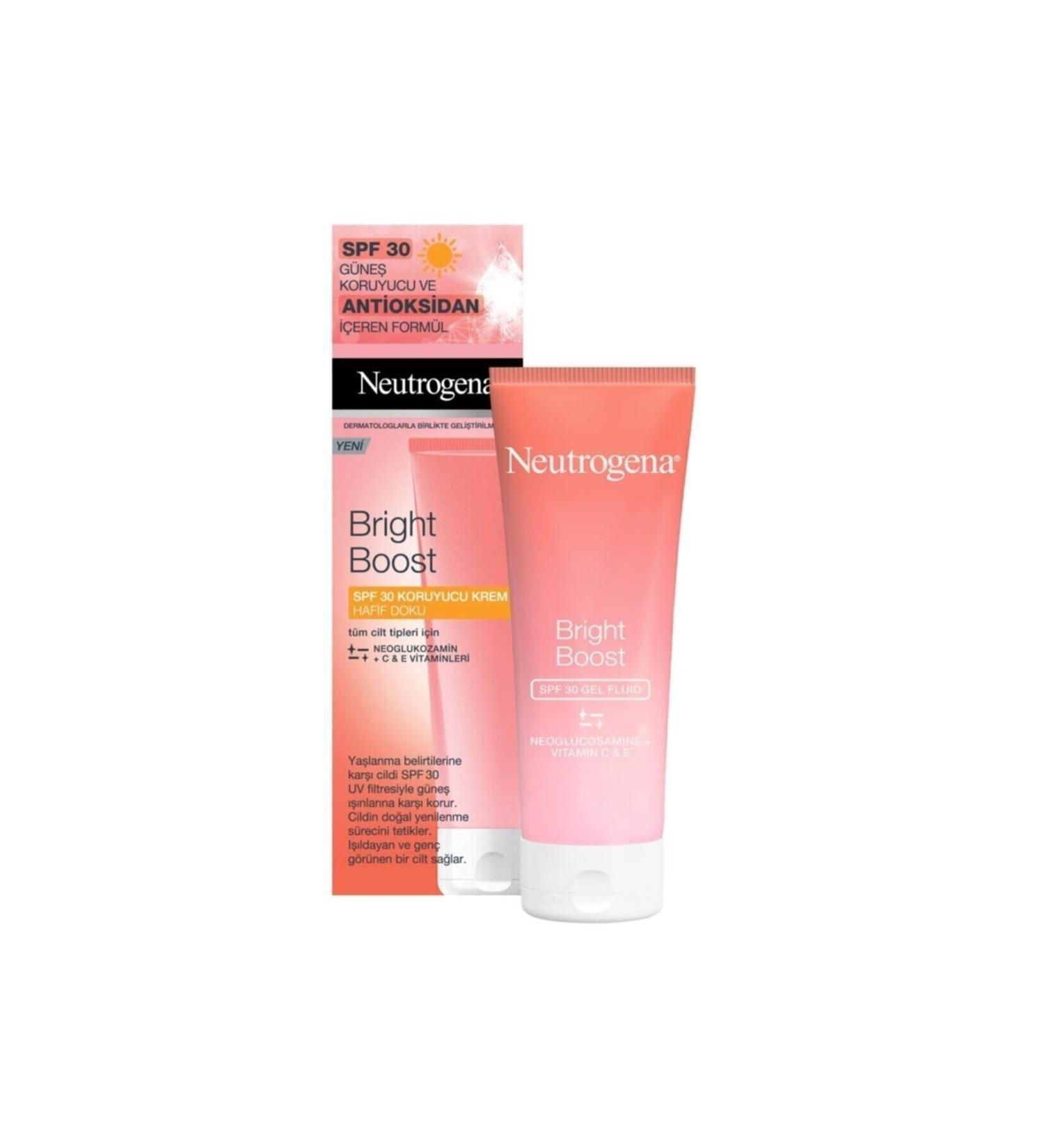 Neutrogena BRIGHT BOOST RENEWING FACE CREAM SPF 30 50 ML KEYON368