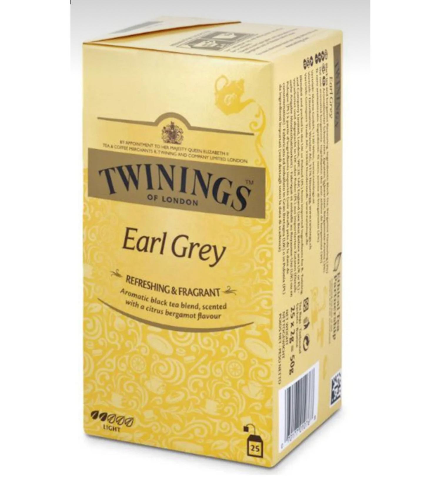 Twinings Earl Grey 25 Glass Bags