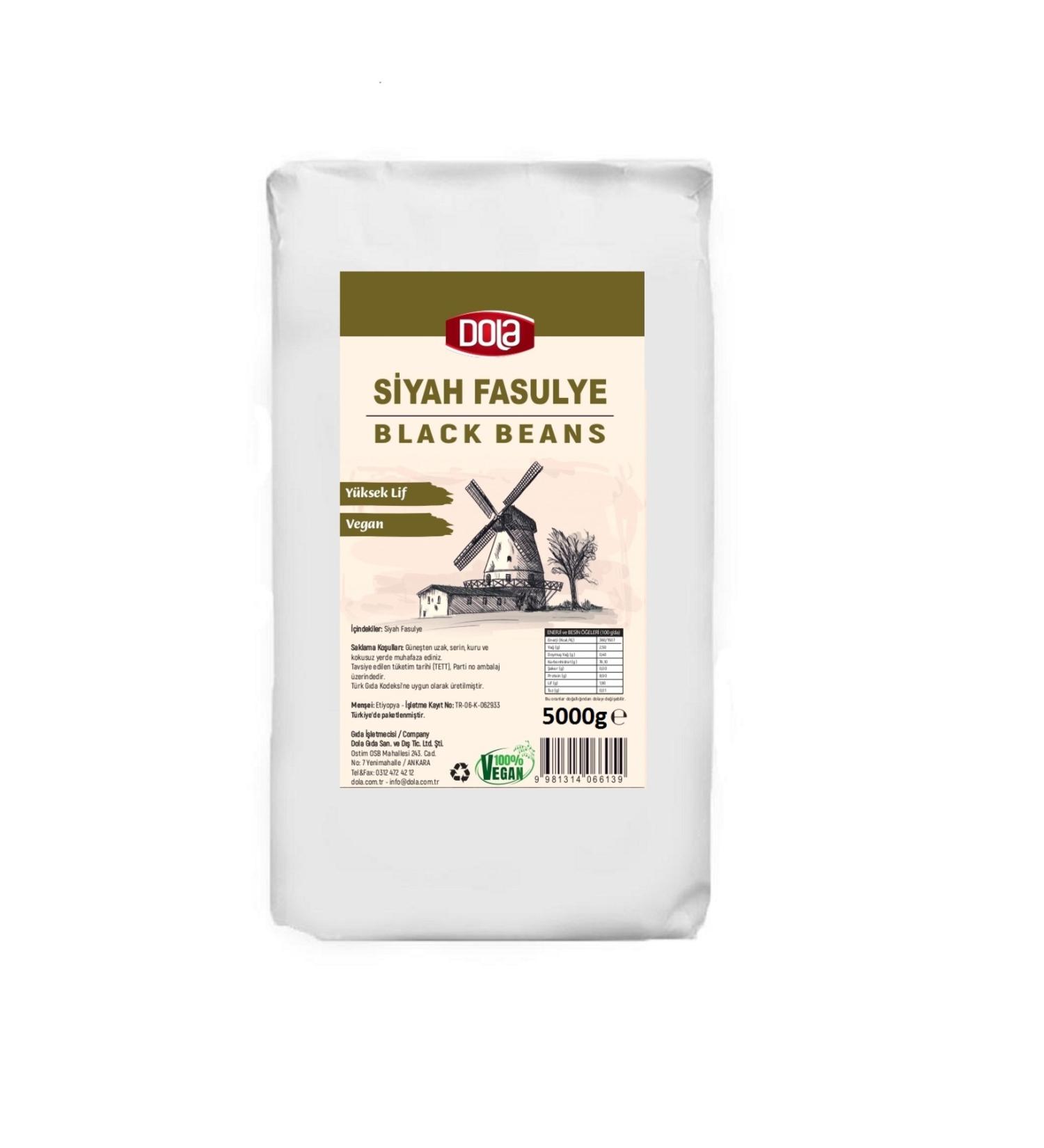 Dola Black Beans 5 Kg