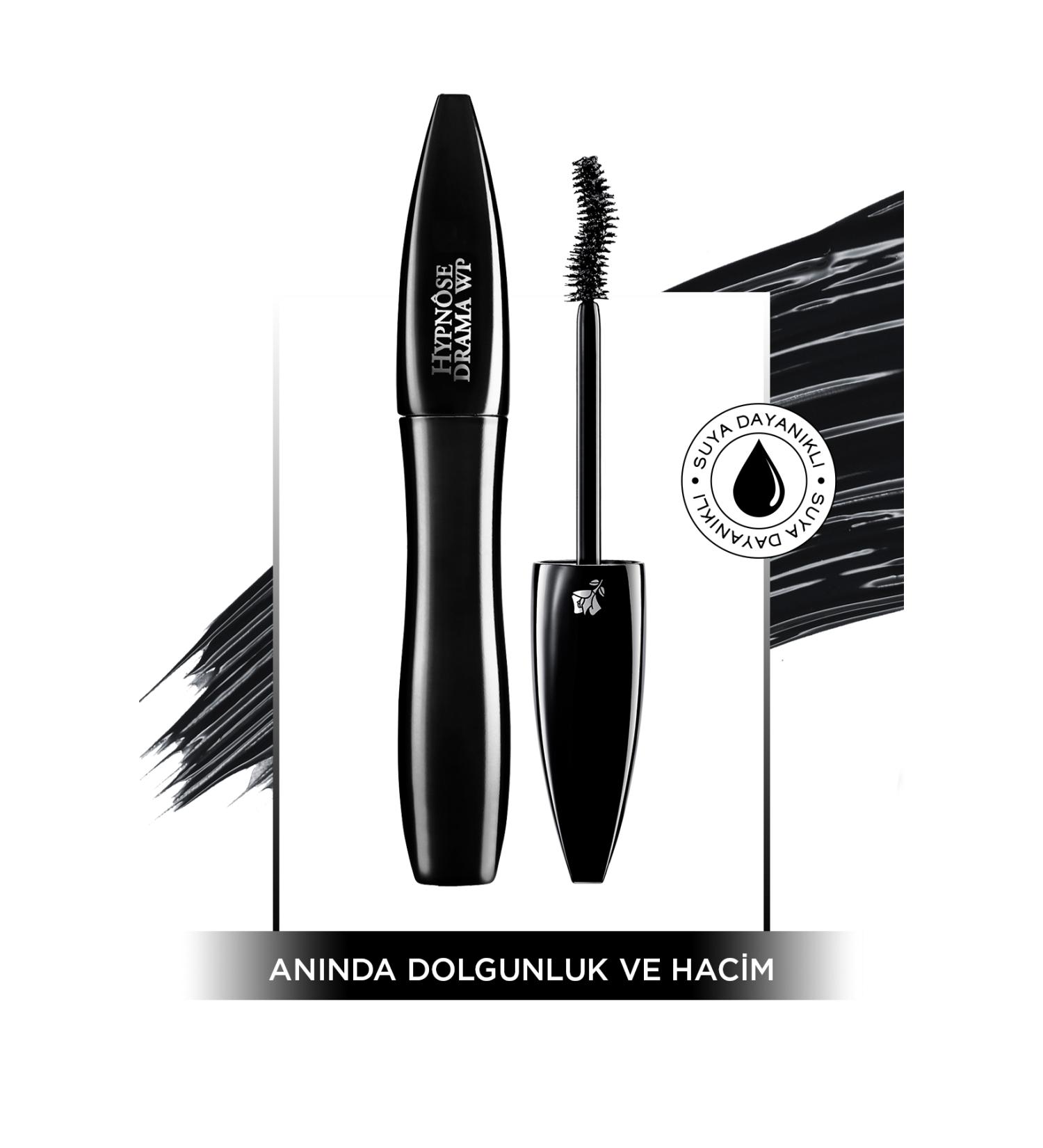 Lancome Hypn se Drama Waterproof Black Mascara 01 Excessive Black 3605532202945 - Buy Online on GoSupps.com