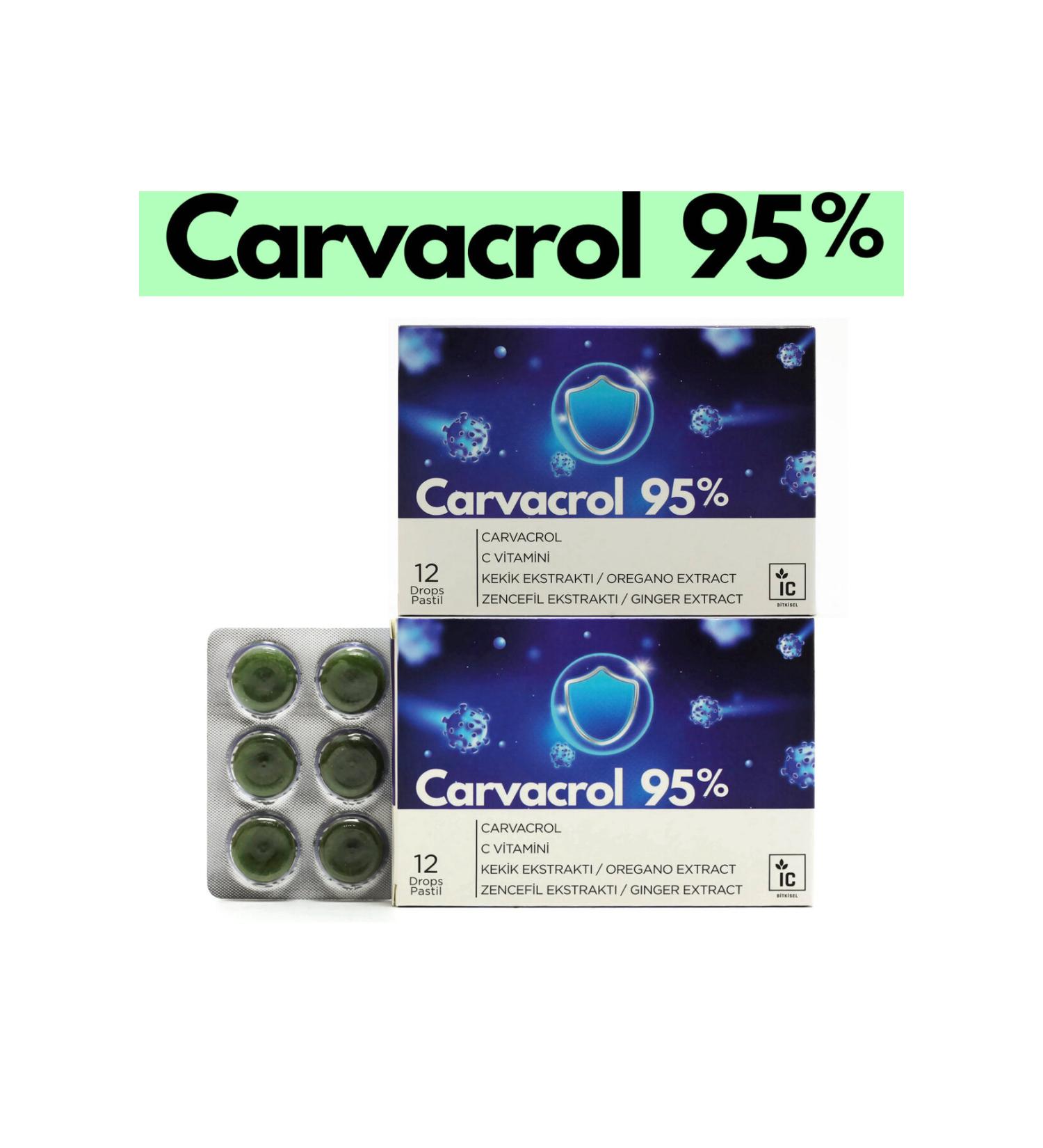 IC Herbal 2 Carvacrol 95 24 Pastilles Carvacrol