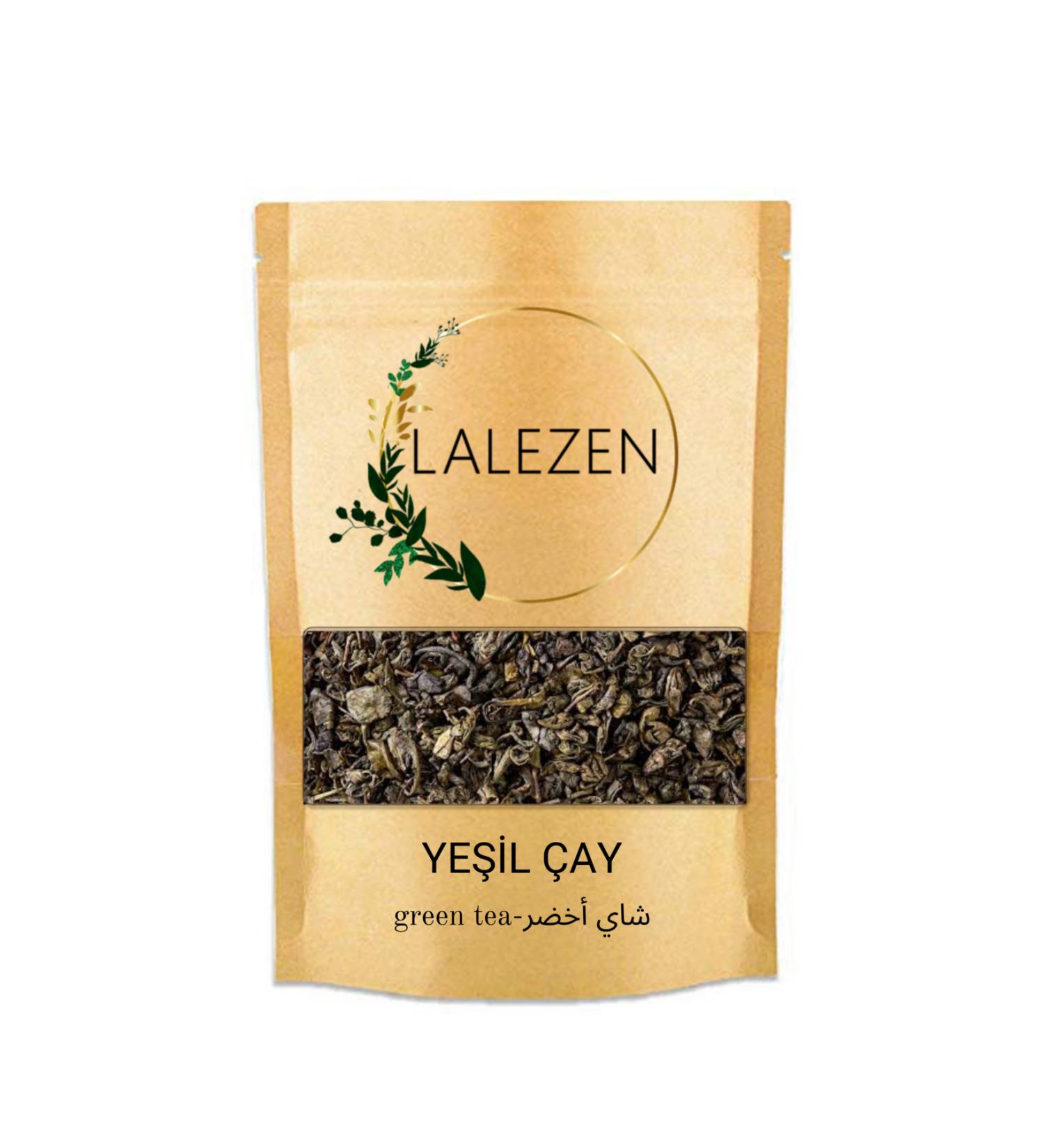 LALEZEN Green Tea Leaf 250 g. 1st Quality New Crop