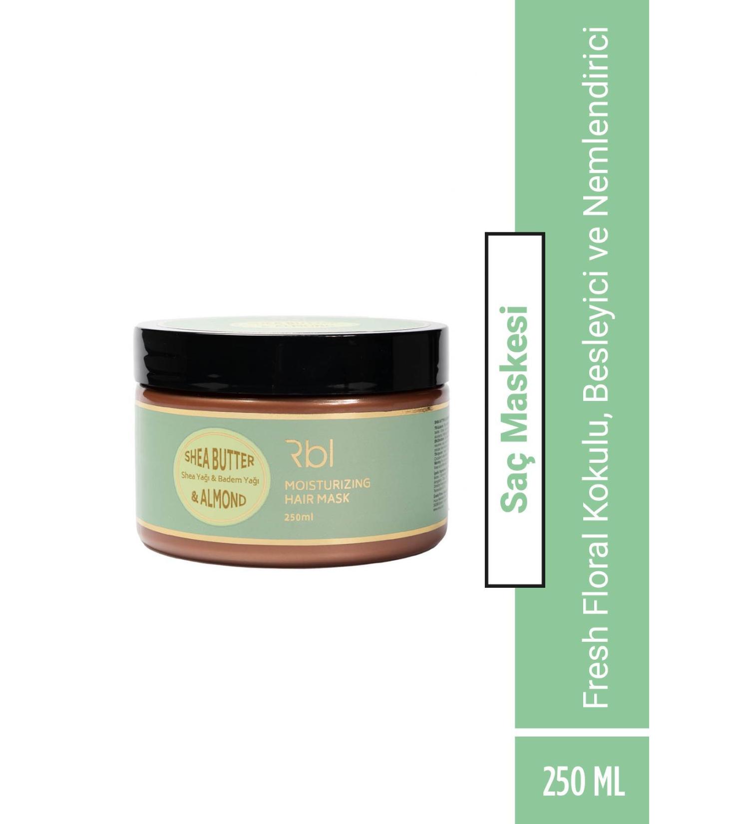 rbl Shea Butter & Almond Women's Hair Mask - 250ml - Buy Online on GoSupps.com