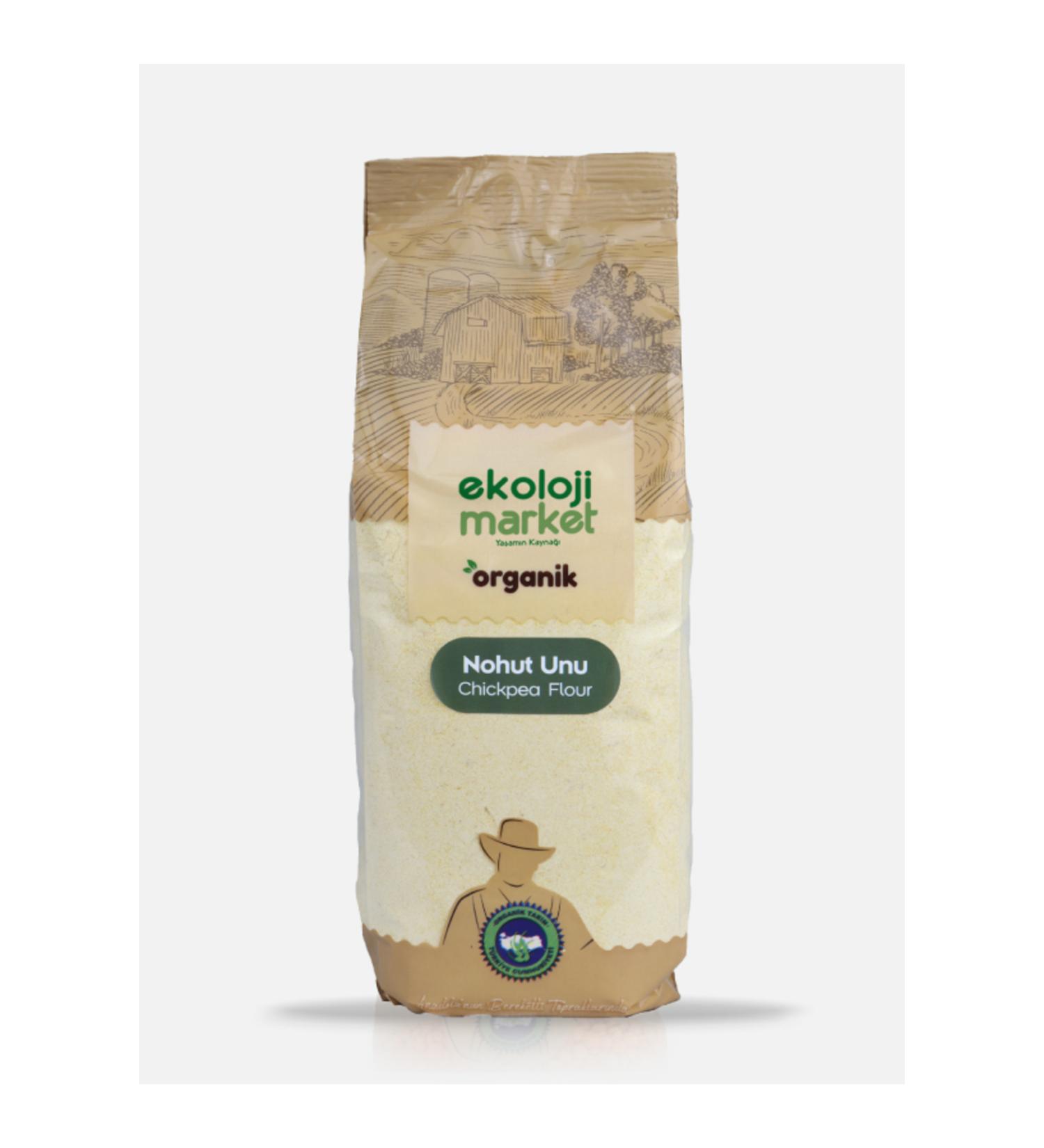Ecology Market Organic Chickpea Flour 750 Gr
