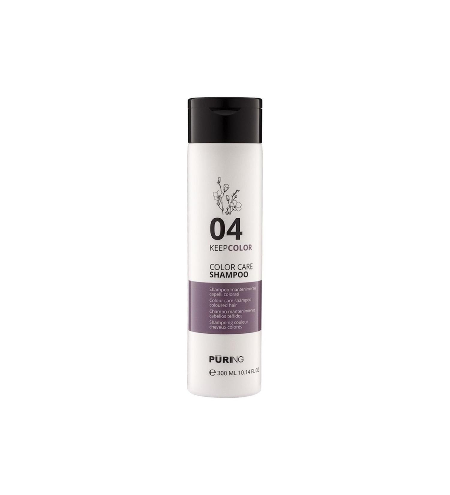 PURING KeepColor Color Protecting Care Shampoo for Dyed and Treated Hair-04 (300ml)