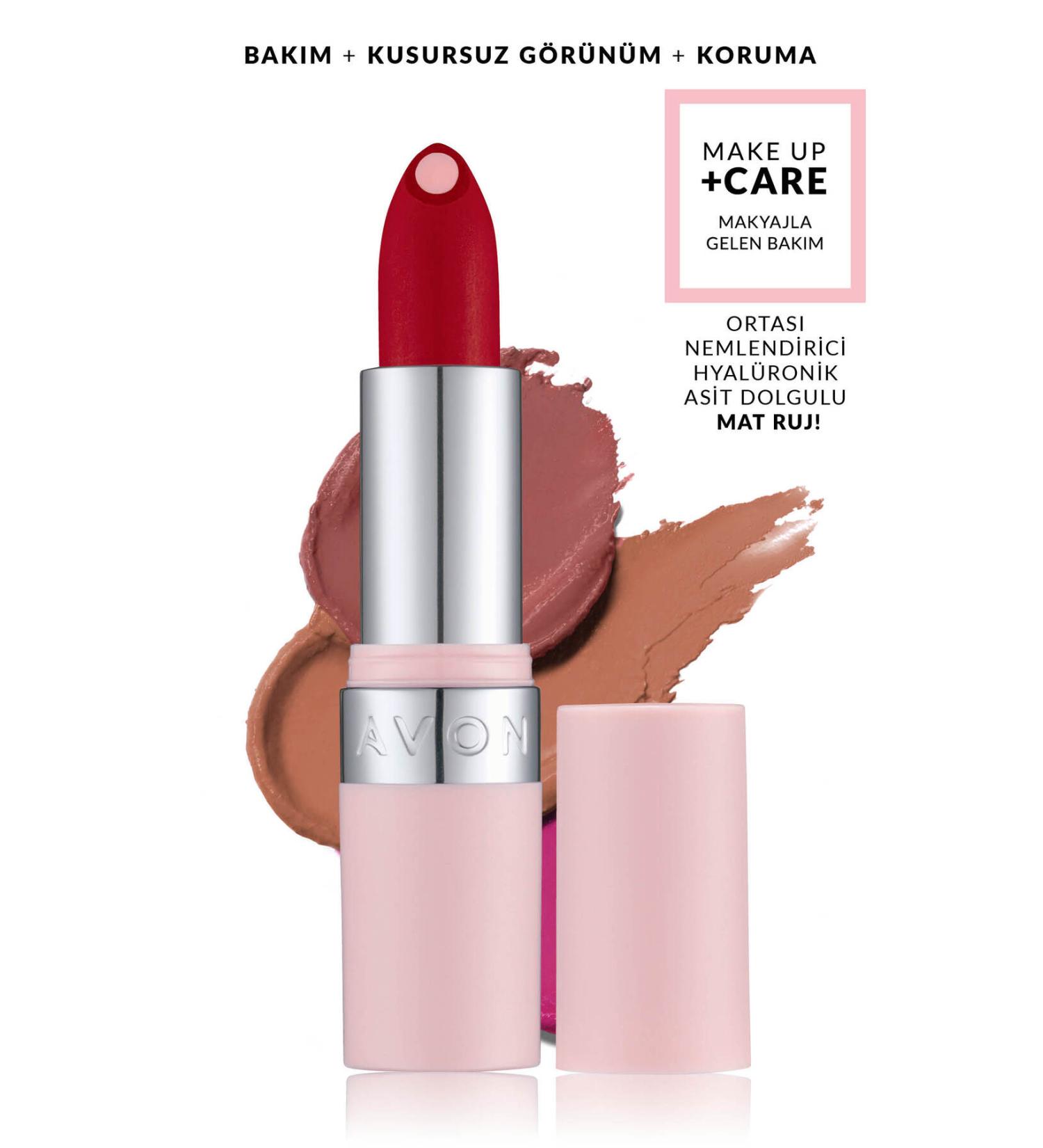 Avon Hydramatic Matte Lipstick Siren Red - Buy Online on GoSupps.com