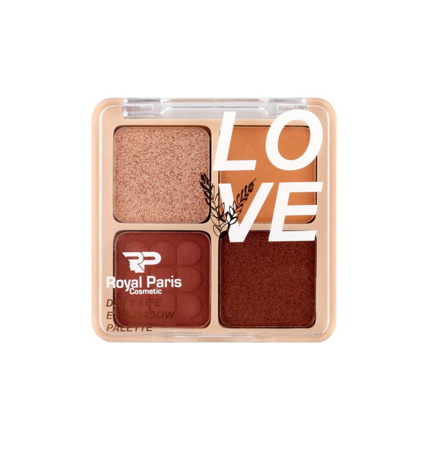 Royal Paris Love Shimmer and Matte 4 Color Love Eyeshadow Palette - Eye Shadow Palette - Buy Online on GoSupps.com