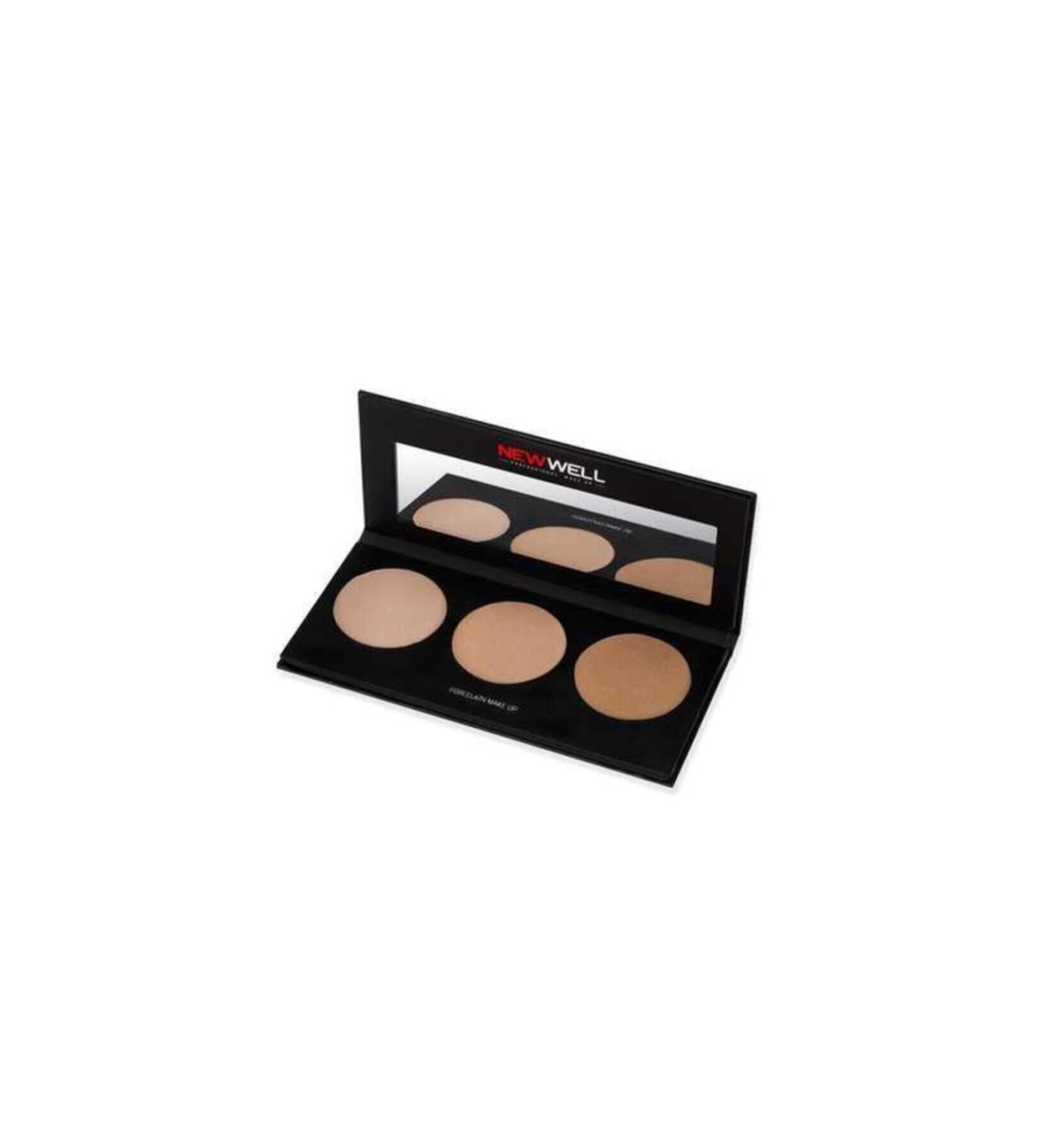 Derma New Well Derrma Cover Highlighter Palette Illuminating 3 - Buy Online on GoSupps.com