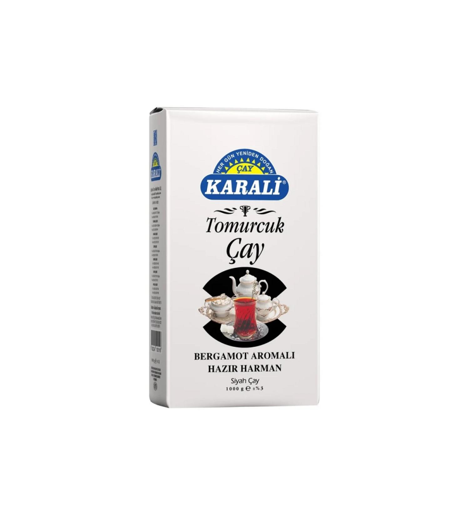 Karali Tea Karali Tomurcuk (Bergamot Flavored) Loose Tea 1 Kg X 12 Pieces