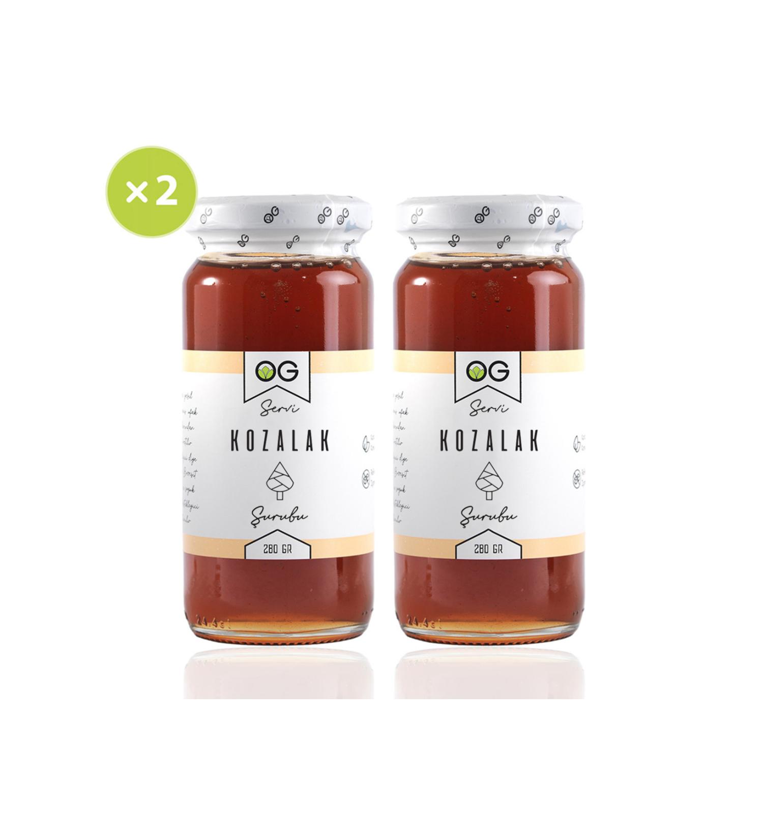 OG natural 2-pack Cone Syrup 280 gr Refined Sugar Free
