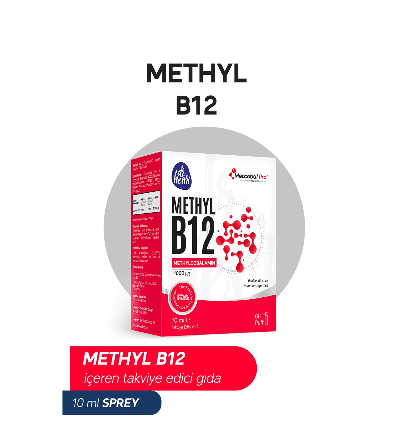 Dr.Henri Methyl B12 Containing Supplementary Food - Buy Online on GoSupps.com