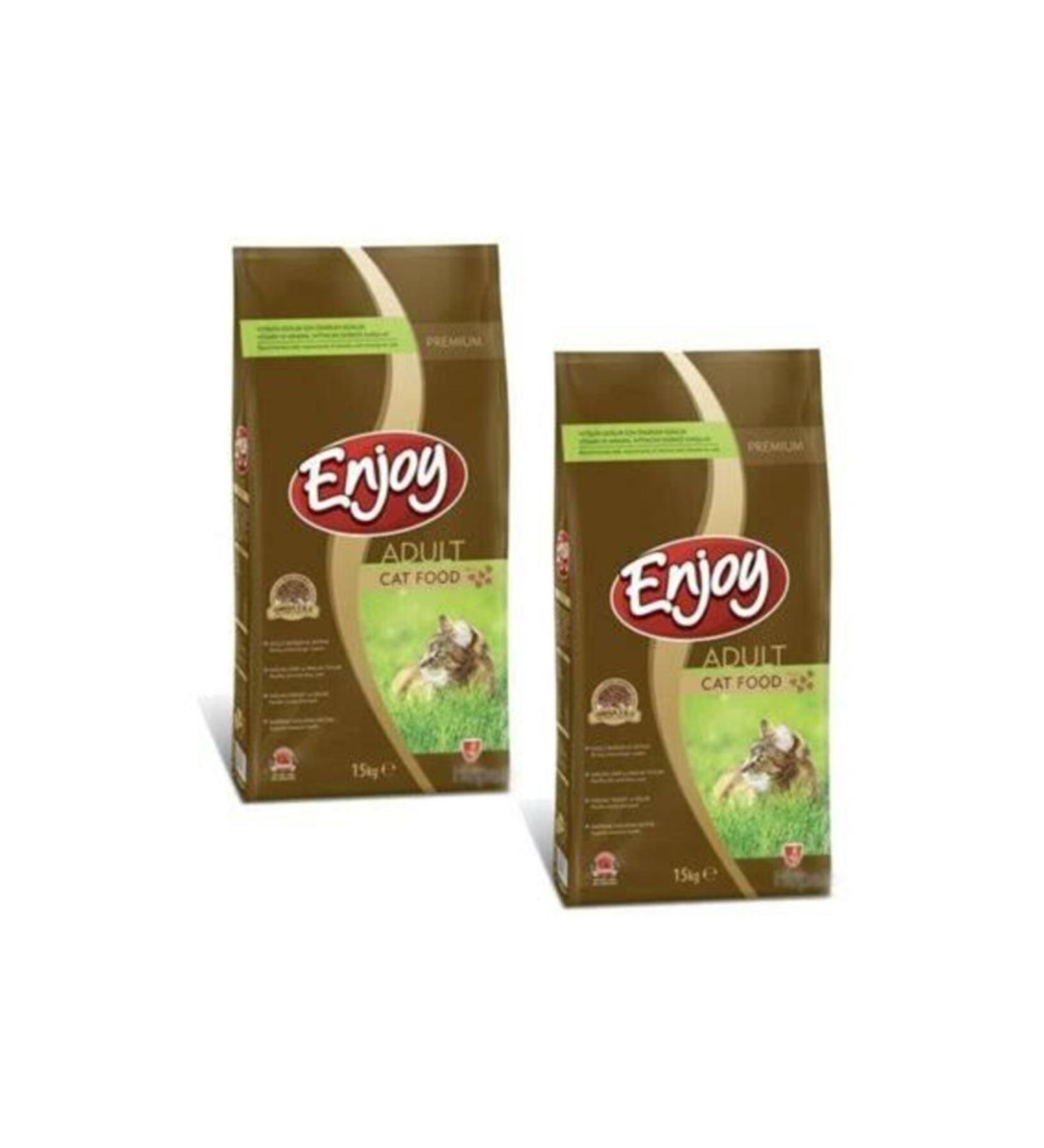 Enjoy Chicken Adult Cat Food 1.5 Kg X 2 3 Kg