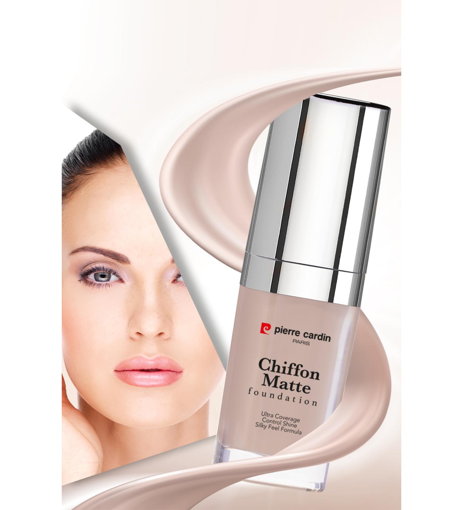Pierre Cardin Chiffon Touch Matte Appearance Foundation - Beige - 15 ml - Buy Online on GoSupps.com