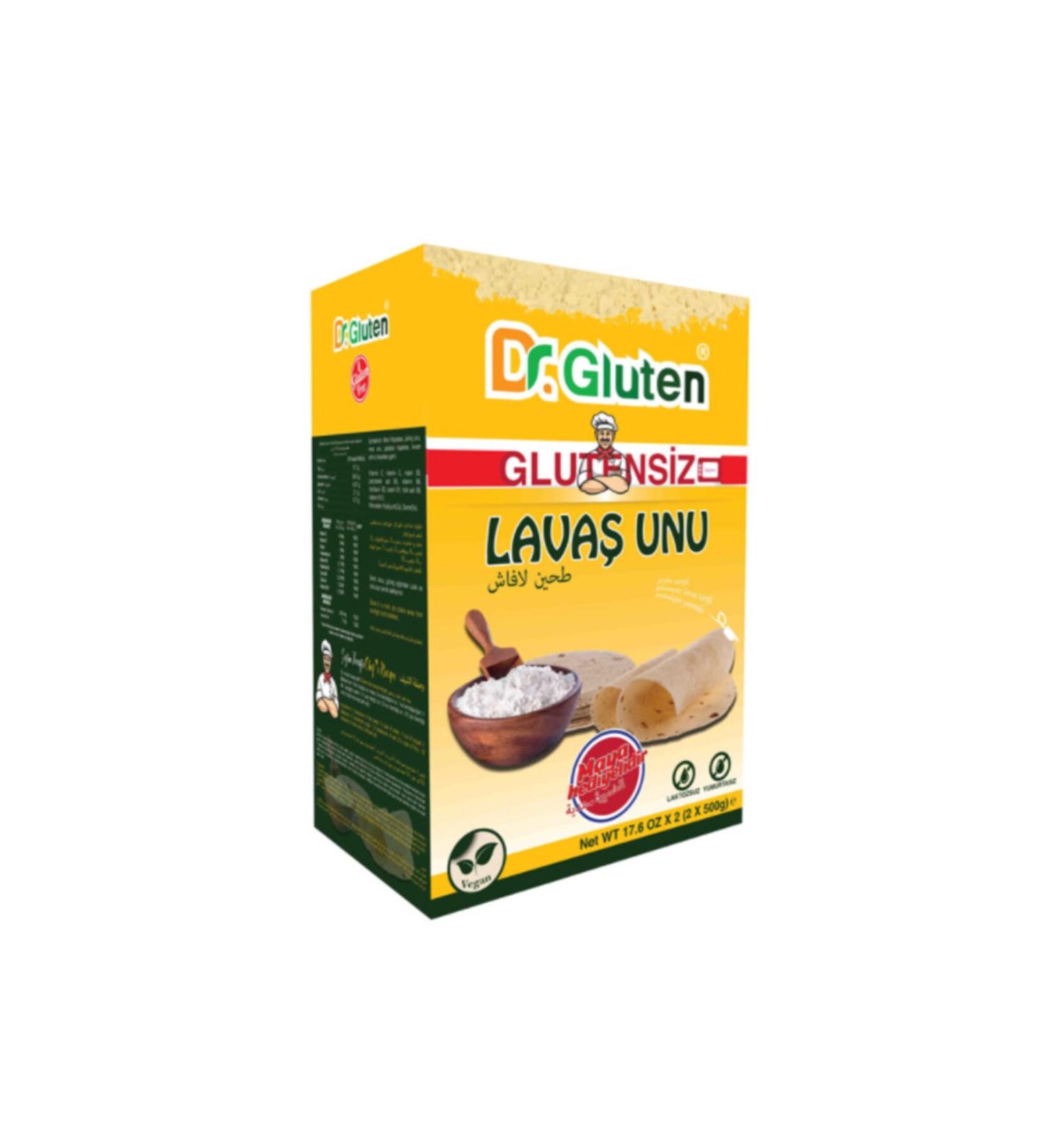 Dr.Gluten Dr. Gluten Gluten-Free Lavash Flour 1000 G (lactose-free-egg-free) Gluten-Free Product - Buy Online on GoSupps.com