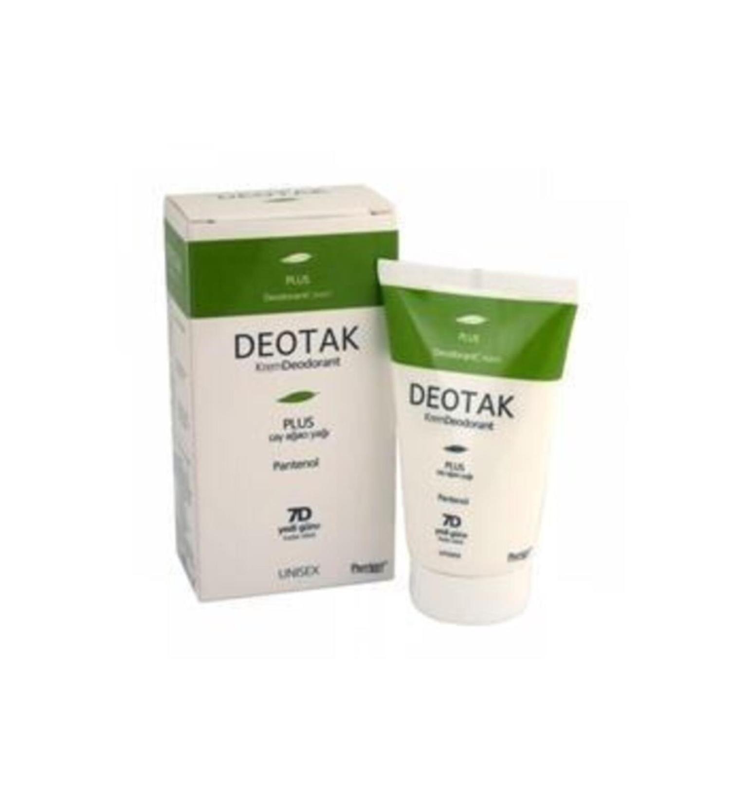 Deotak Plus Cream Deodorant 35 Ml 8692255100134