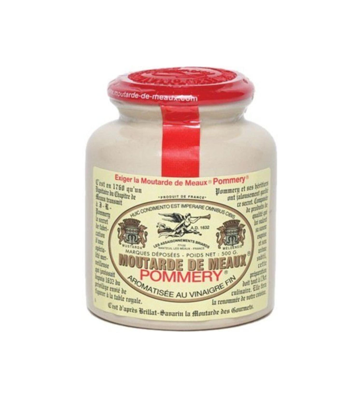 Pommery Moutarde De Meaux Mustard Plain Mustard 500g