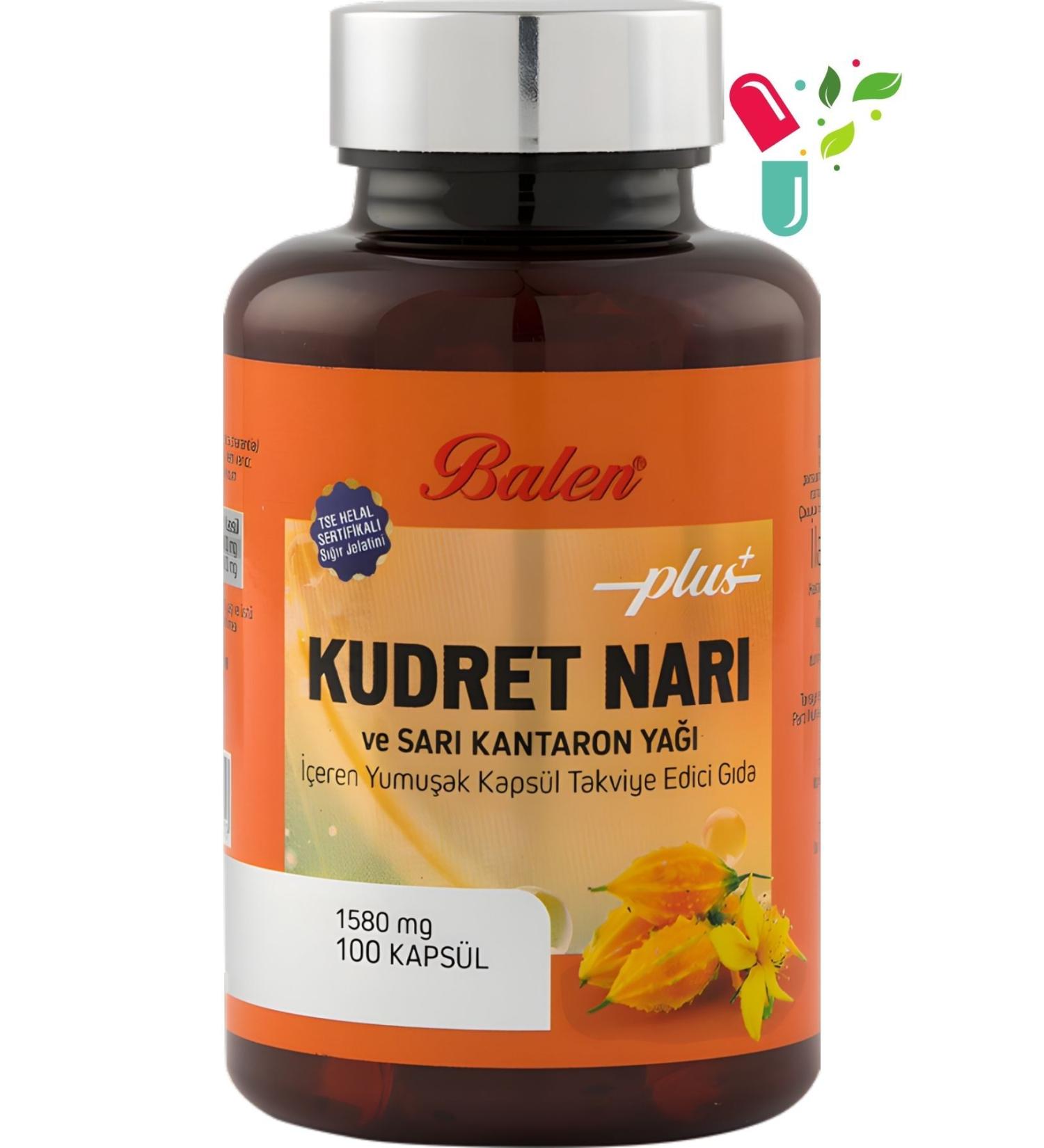 Balen Bitter Melon and St. John's Wort Oil Softgel 100 Capsules