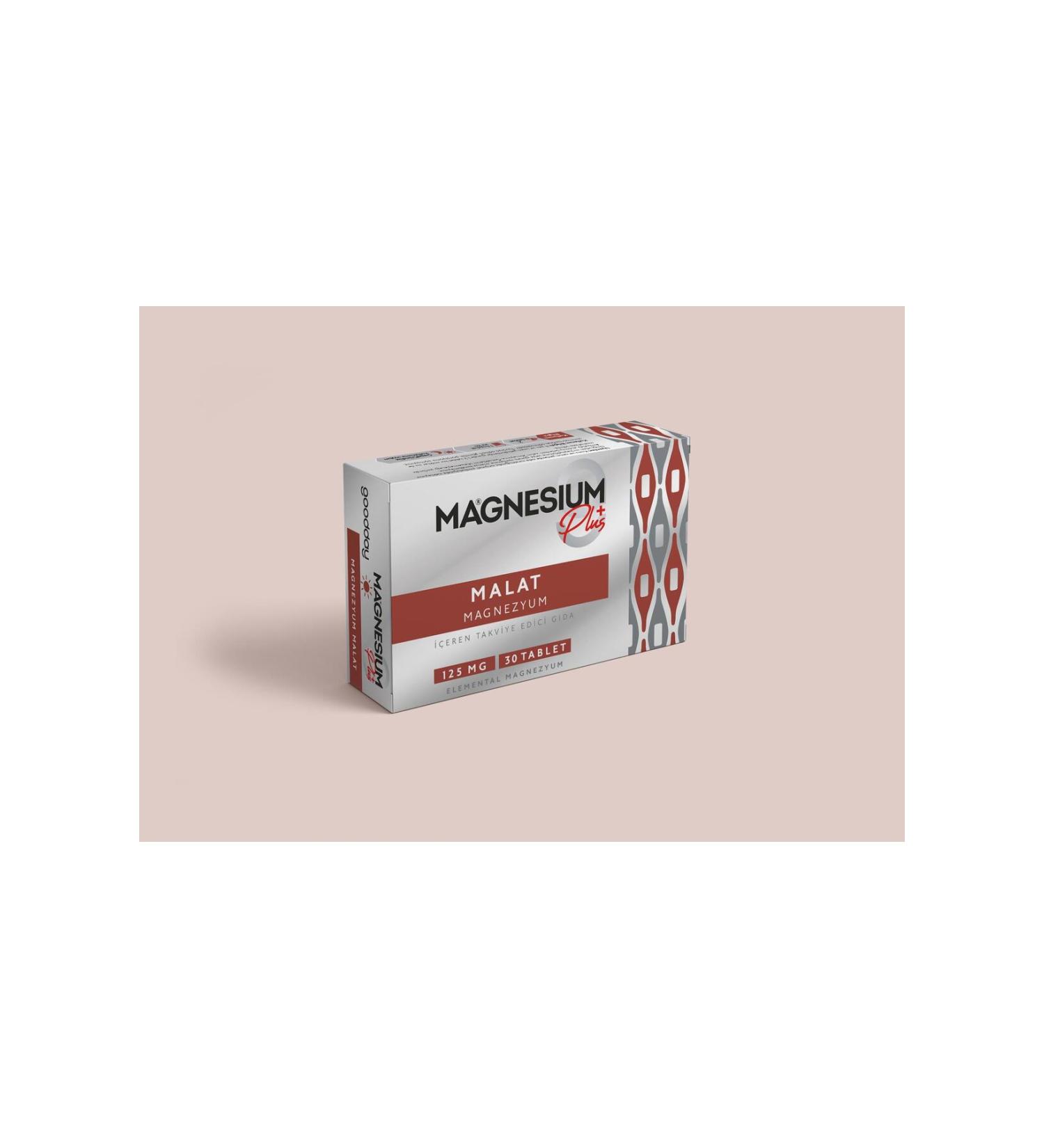 goodday MAGNESIUM PLUS M (MAGNESIUM MALATE) 30 TABLETS