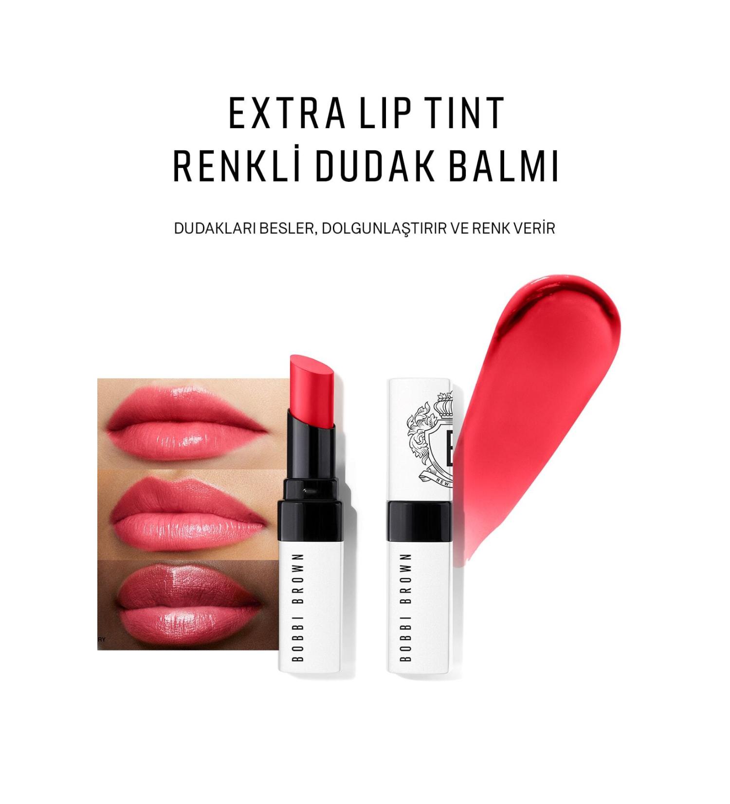 Bobbi Brown Extra lip tint tinted lip balm with botanical oil complex - Bare cherry pssn552