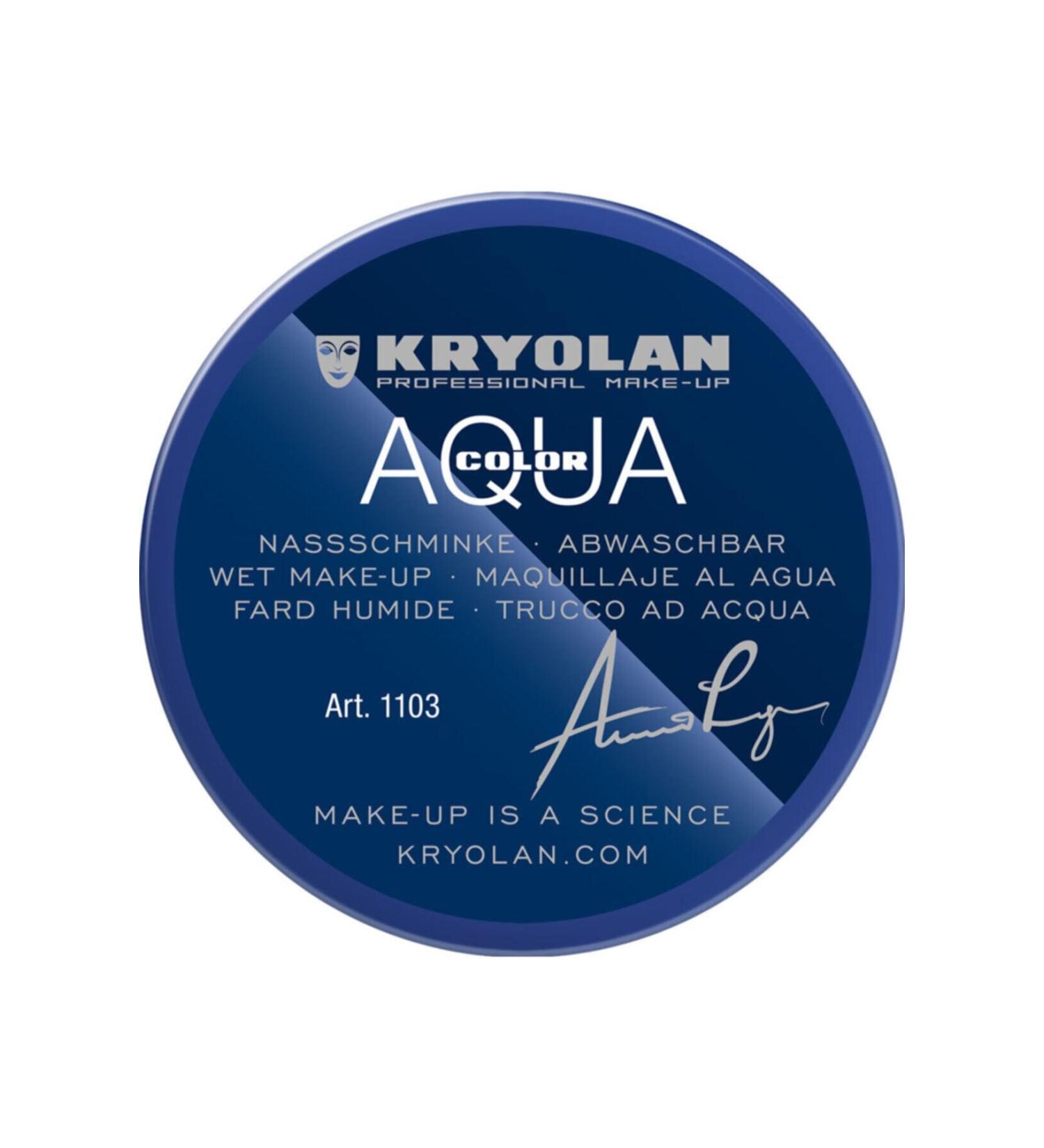 Kryolan Water Based Eyeliner Large Size 55 Ml 01103 510