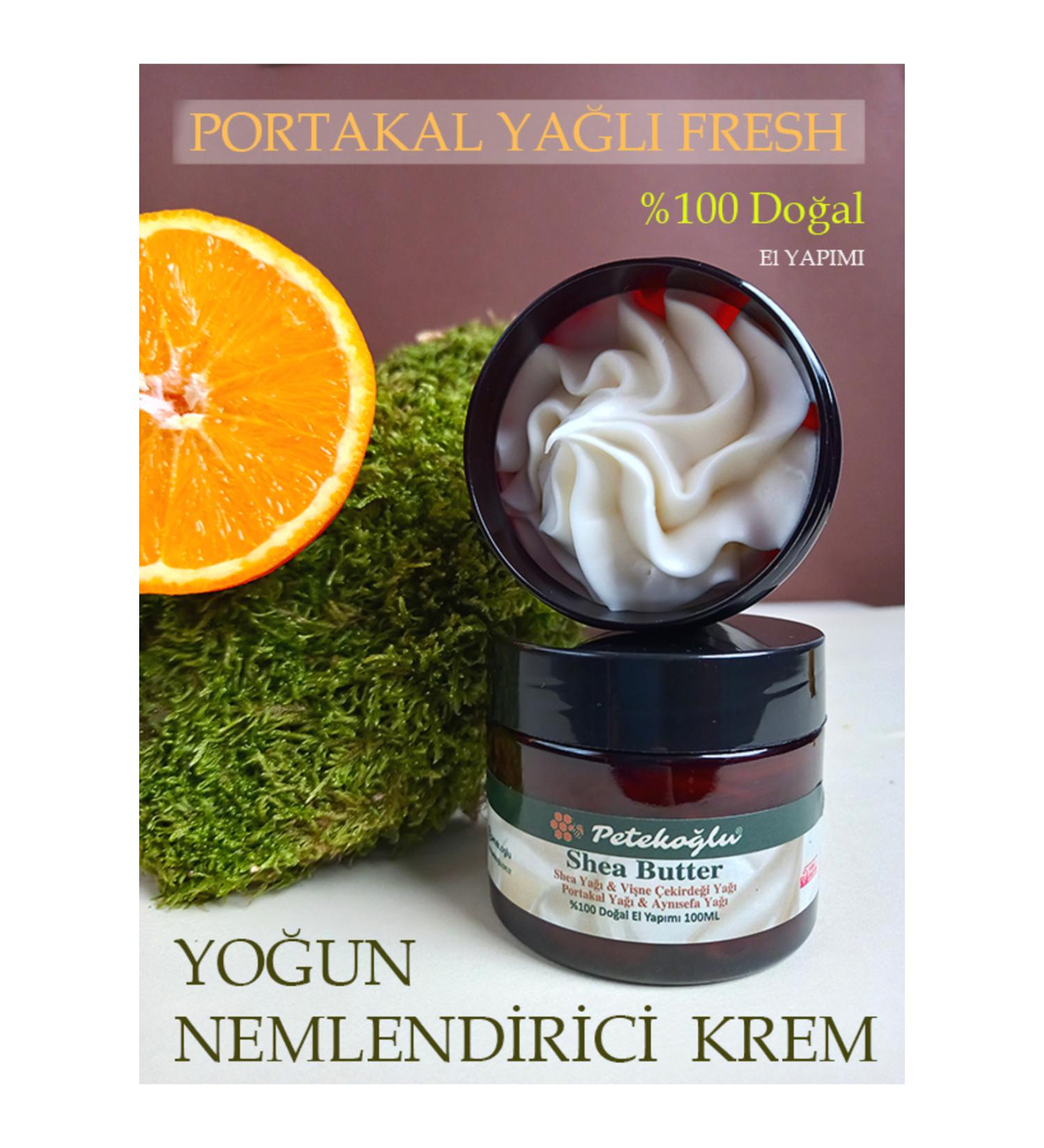 Peteko lu 100ml Shea Butter Butter Cherry Kernel Orange Calendula Oil