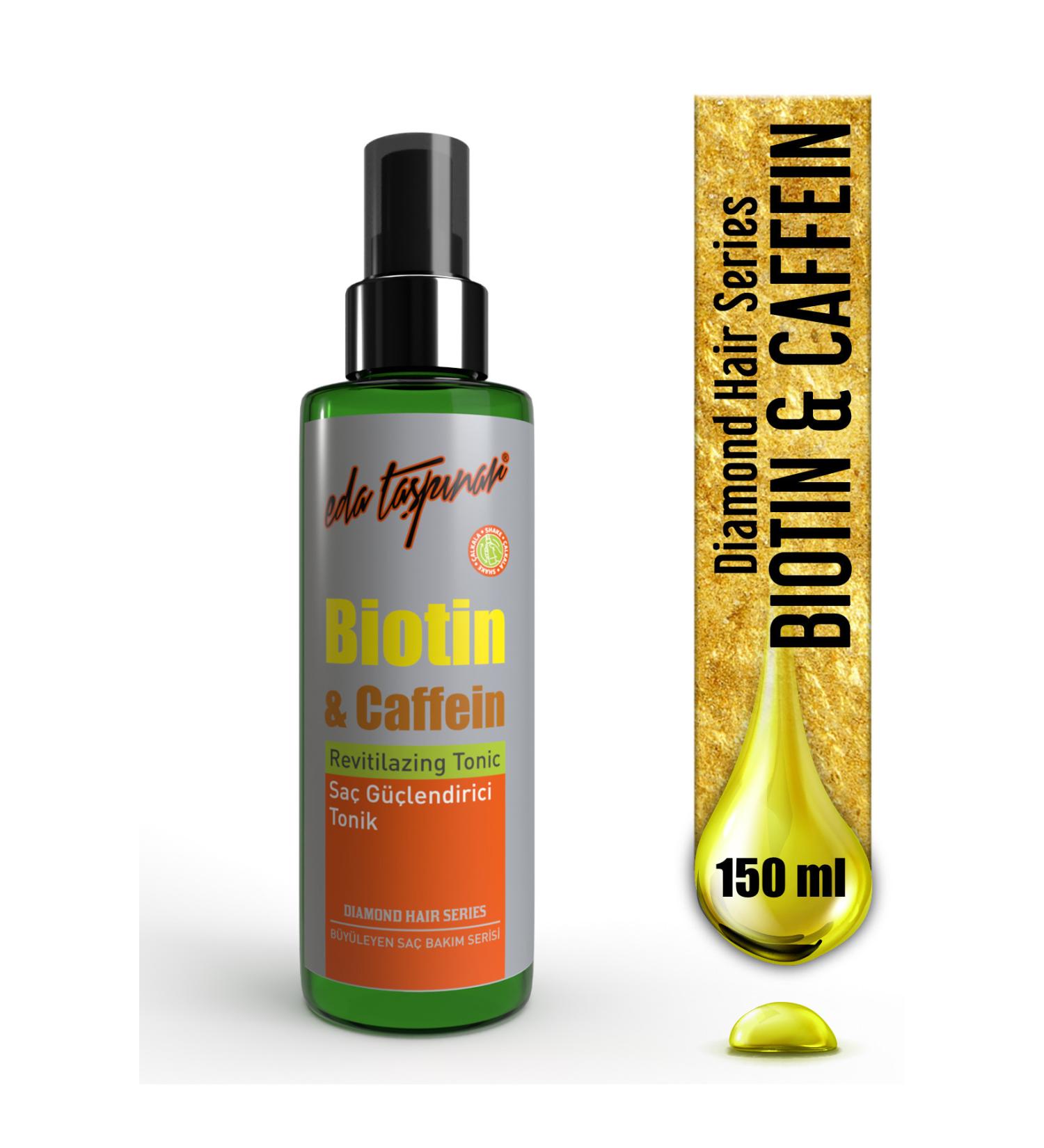Eda Ta p nar Biotin & Caffeine Anti-Loss Hair Strengthening Tonic -150 Ml (egx77)