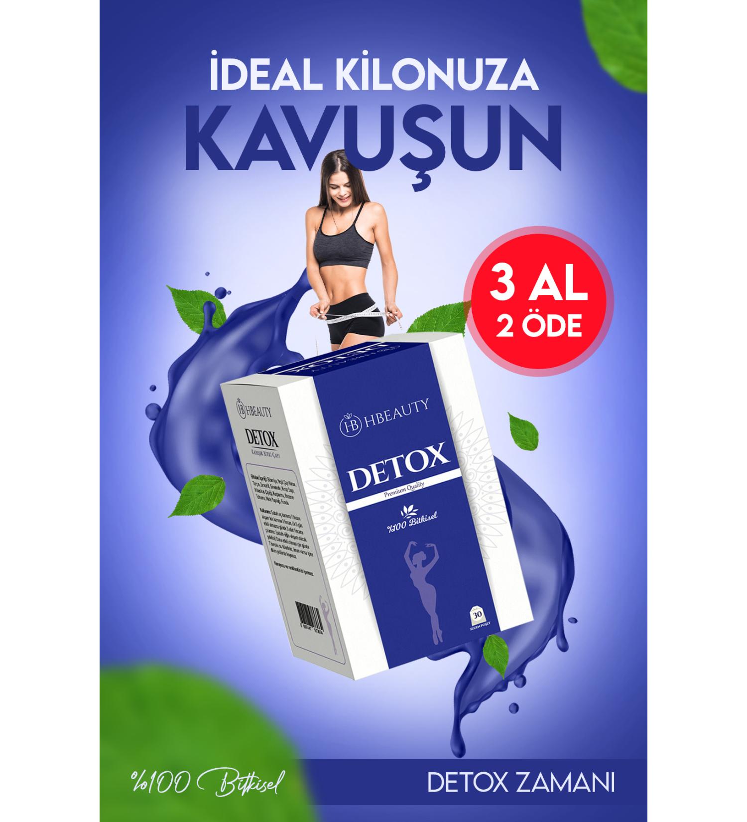 HBEAUTY Slimming Detox Tea 1 Box - Buy Online on GoSupps.com