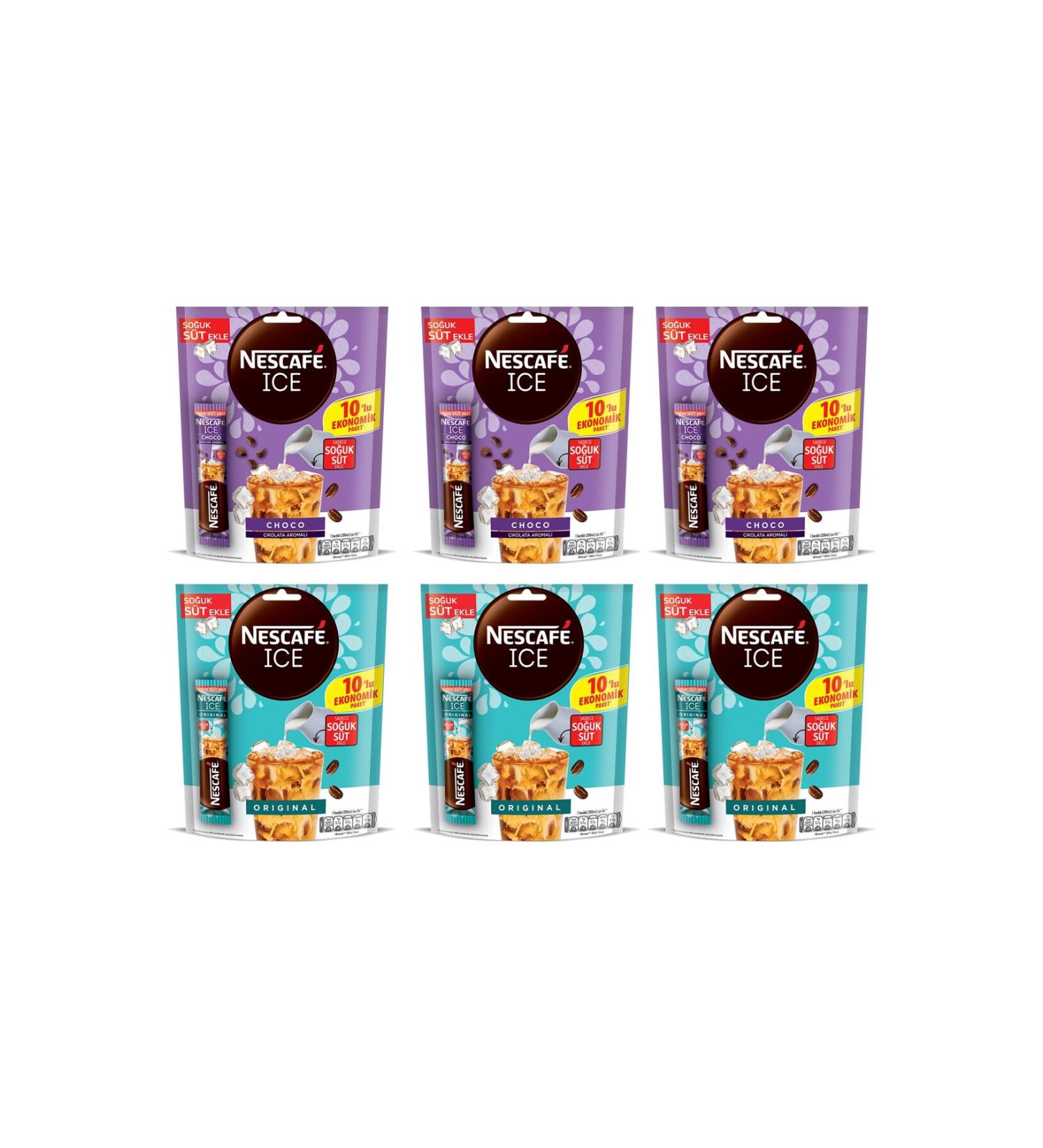Nescafe Ice Original and Choco 10 / 6 Mixed Package