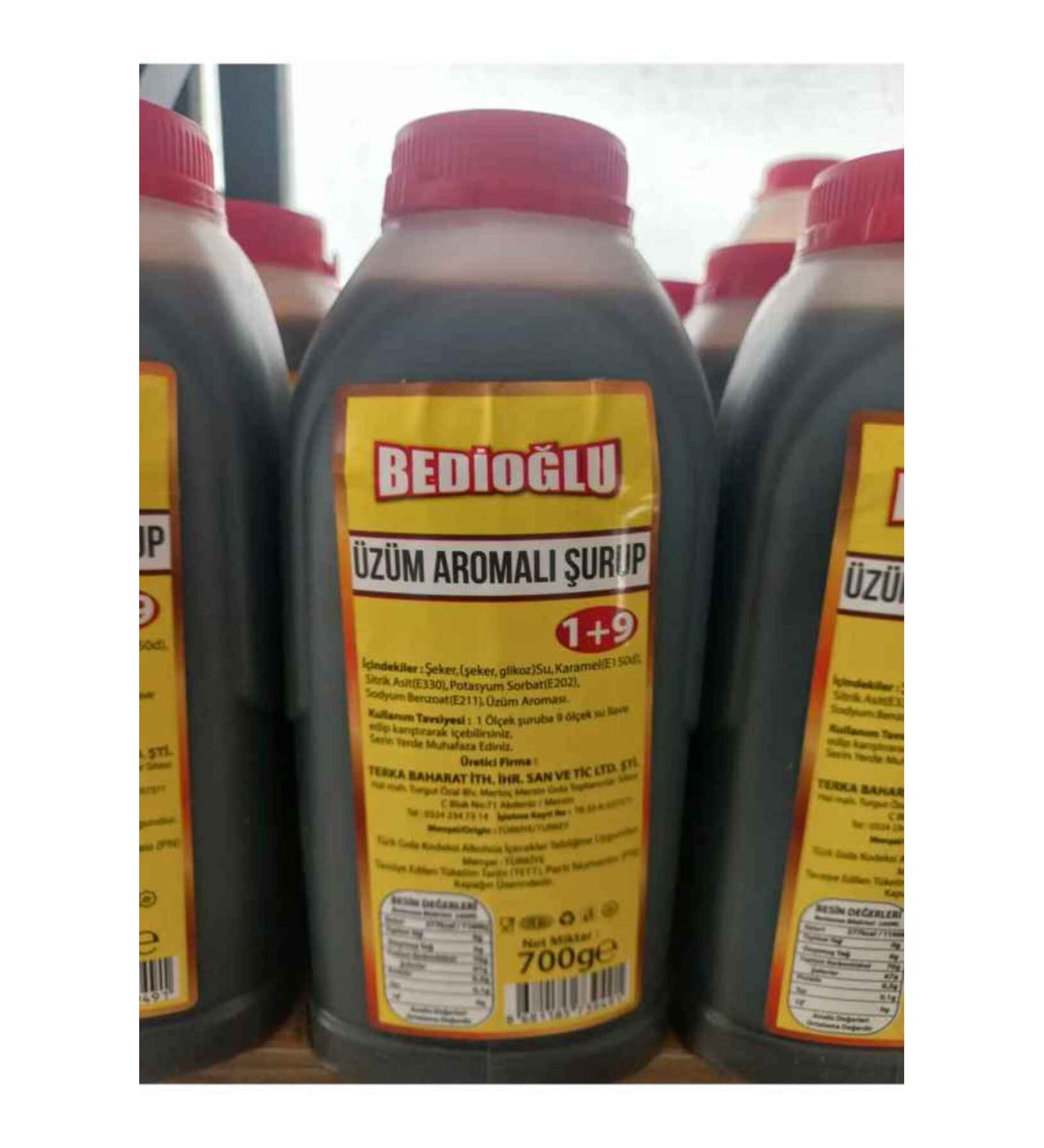 BEDIO LU ORK Y Bedio lu Grape Syrup 700 gr