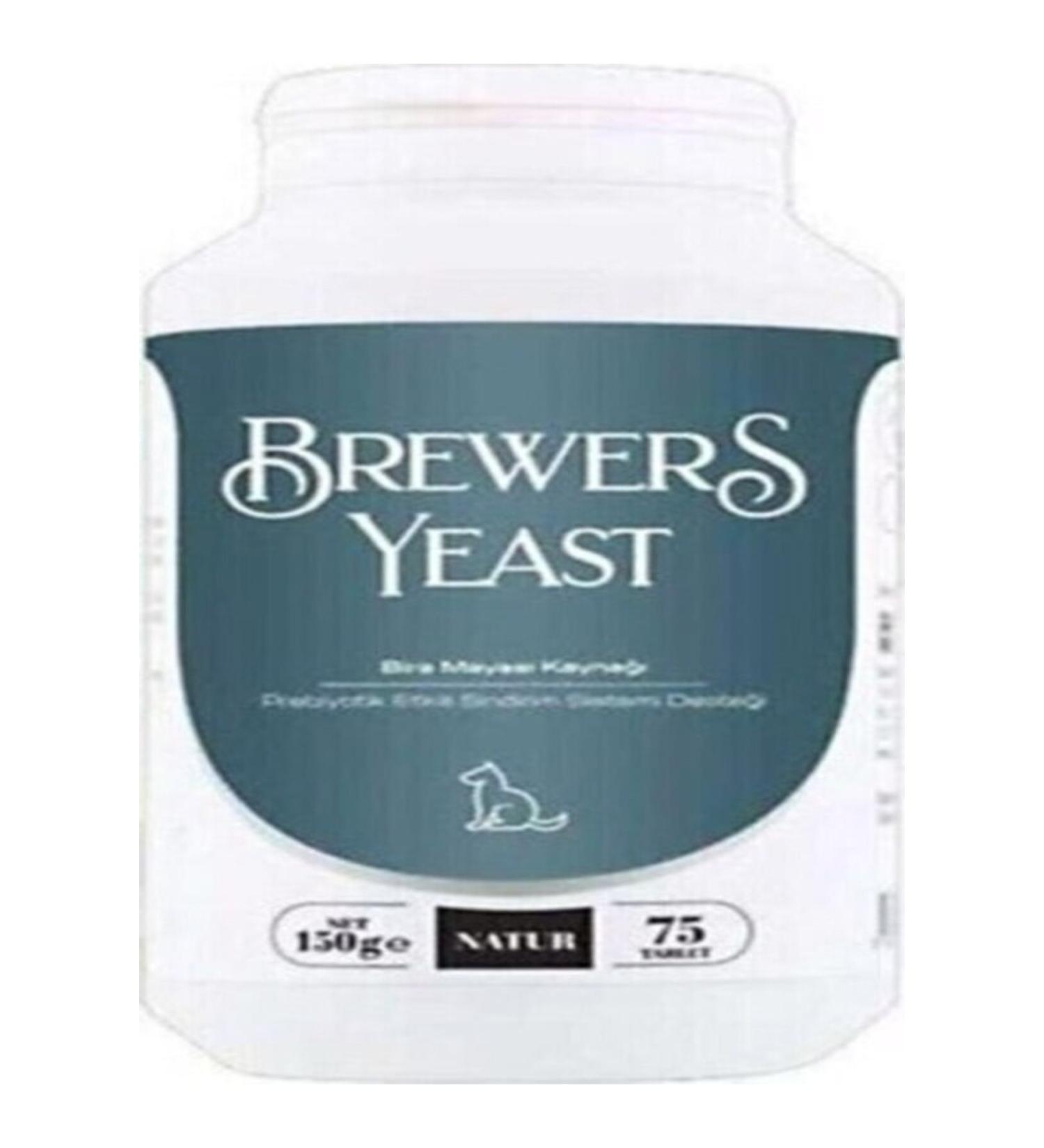 Nat r Brewers Yeast 75 Tablets (12.2024)