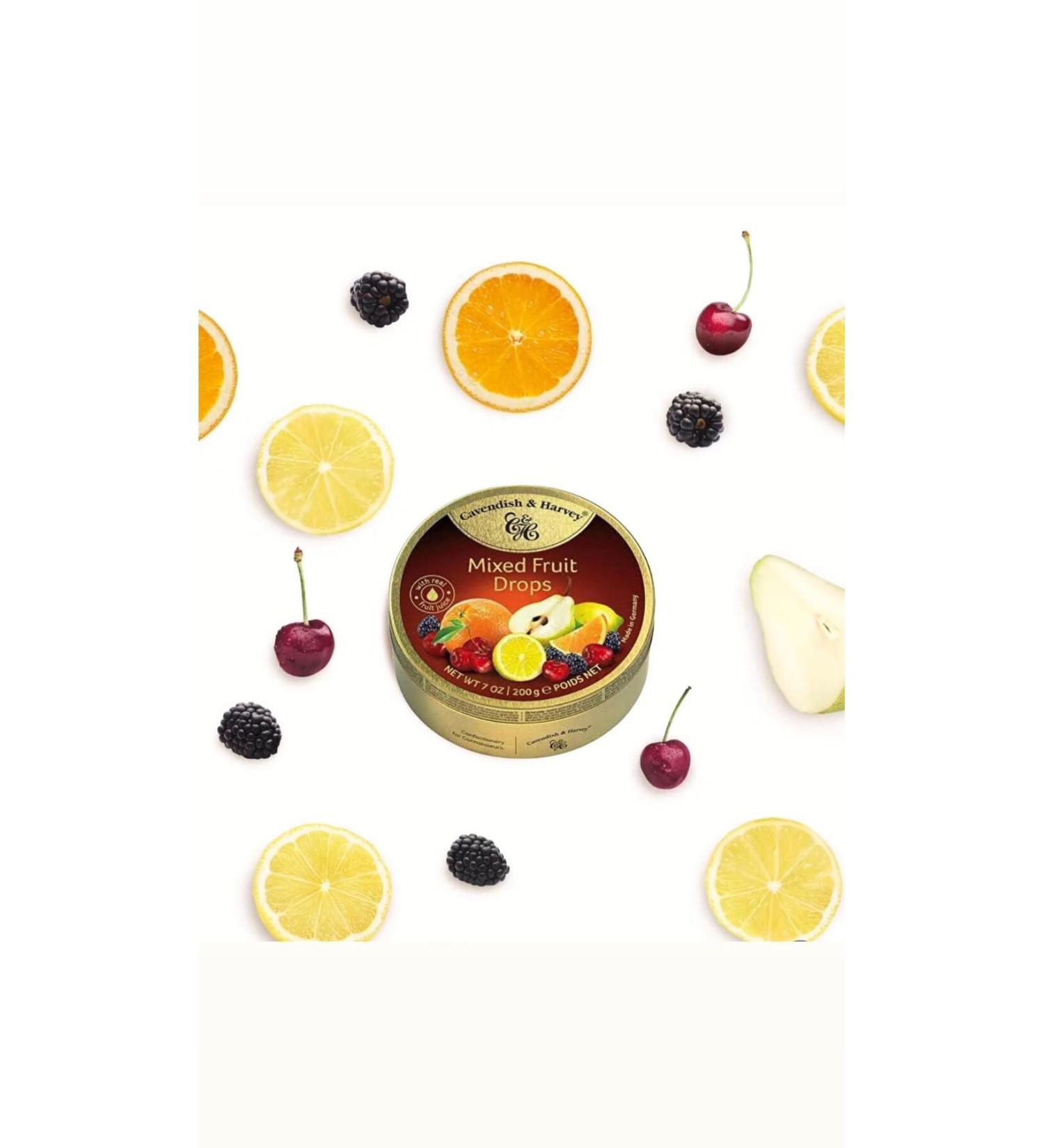 Cavendish & Harvey Mixed Fruit Drops-175g