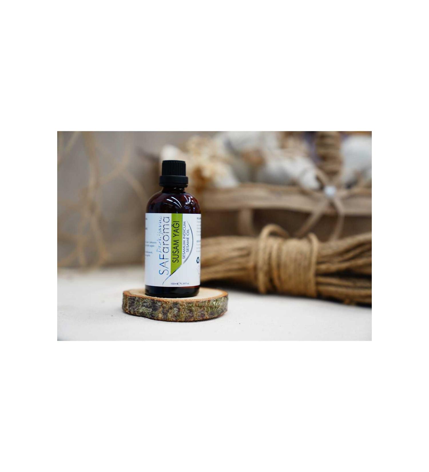 SAFaroma Sesame Oil 0 Pure - No Diluents Preservatives Additives Chemicals