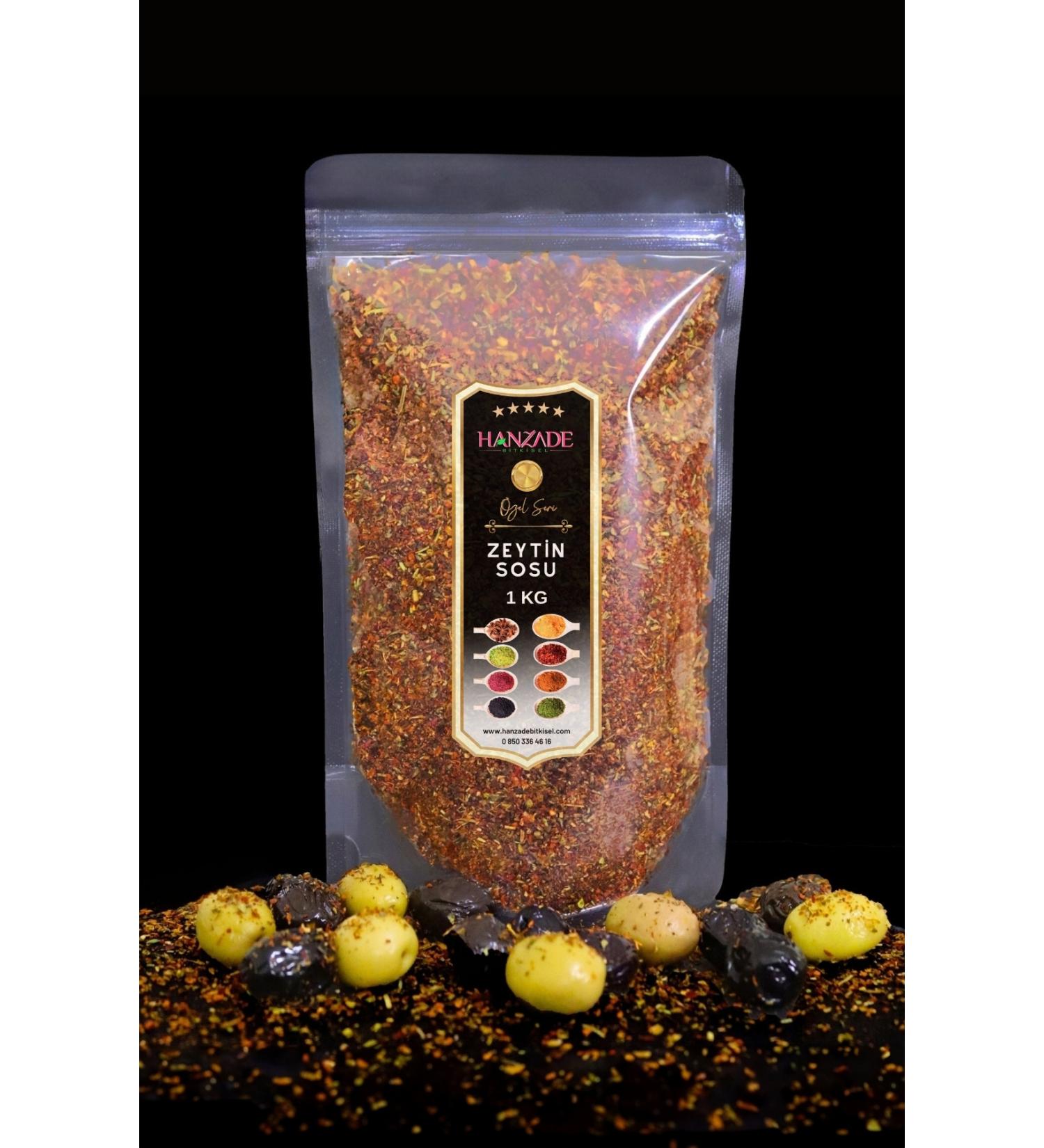 Hanzade Herbal Olive and Olive Oil Seasoning 1 Kg Sauce Mix Spices for Breakfast - Buy Online on GoSupps.com