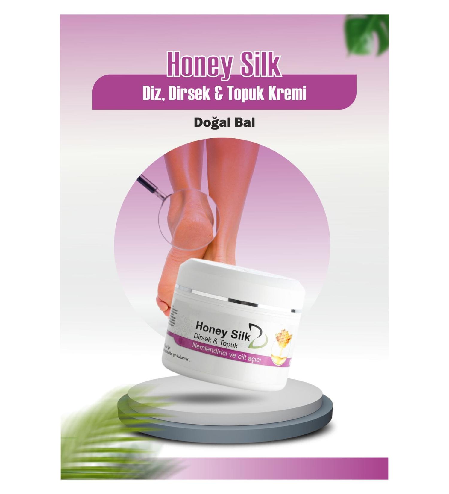 Beefarma Honey Silk Honey and Propolis Extract Natural Repair Cream for Knees Elbows Heels and Cracked Skin 120ml - Buy Online on GoSupps.com