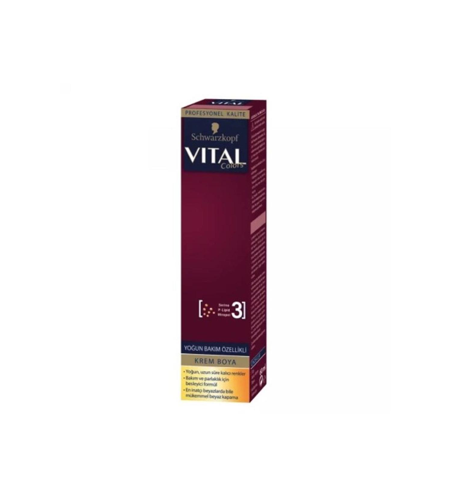 Vital Colors Hair Dye Golden Blonde 6-3