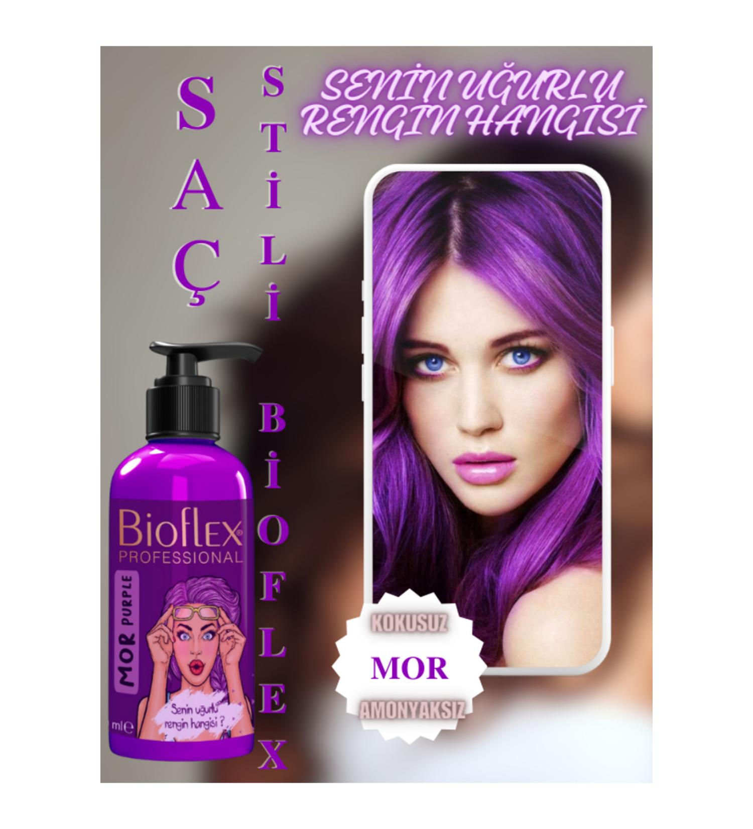 Bioflex Natural Hair Color Ammonia-Free Purple Hair Dye