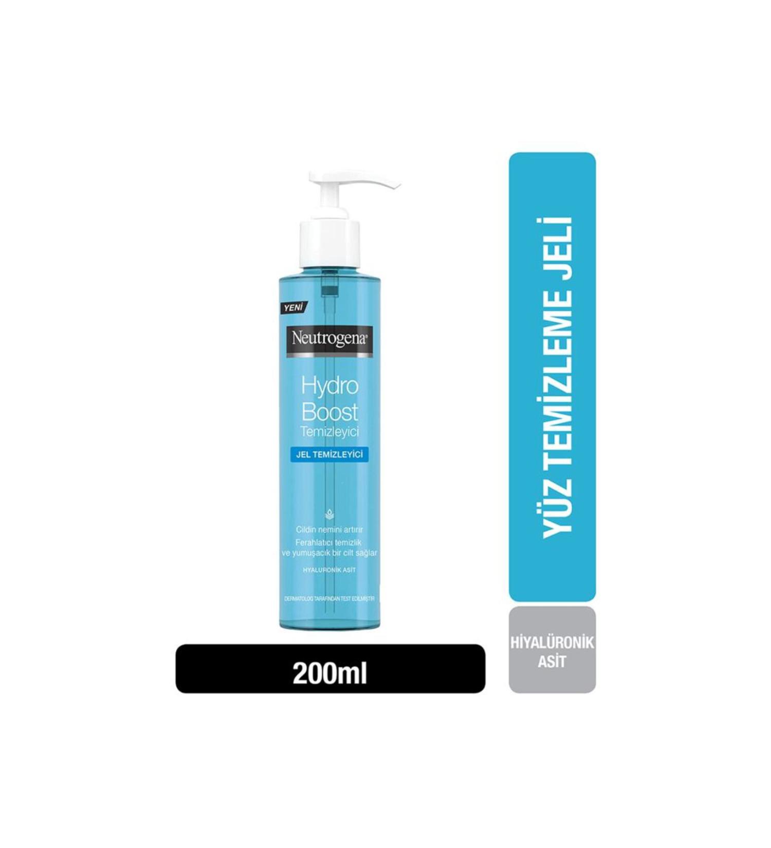 Neutrogena Hydro Boost Water Gel Facial Cleanser 200ml