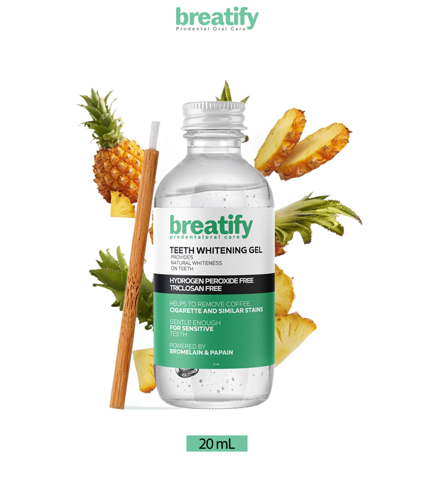 Breatify Teeth Whitening Gel - Buy Online on GoSupps.com