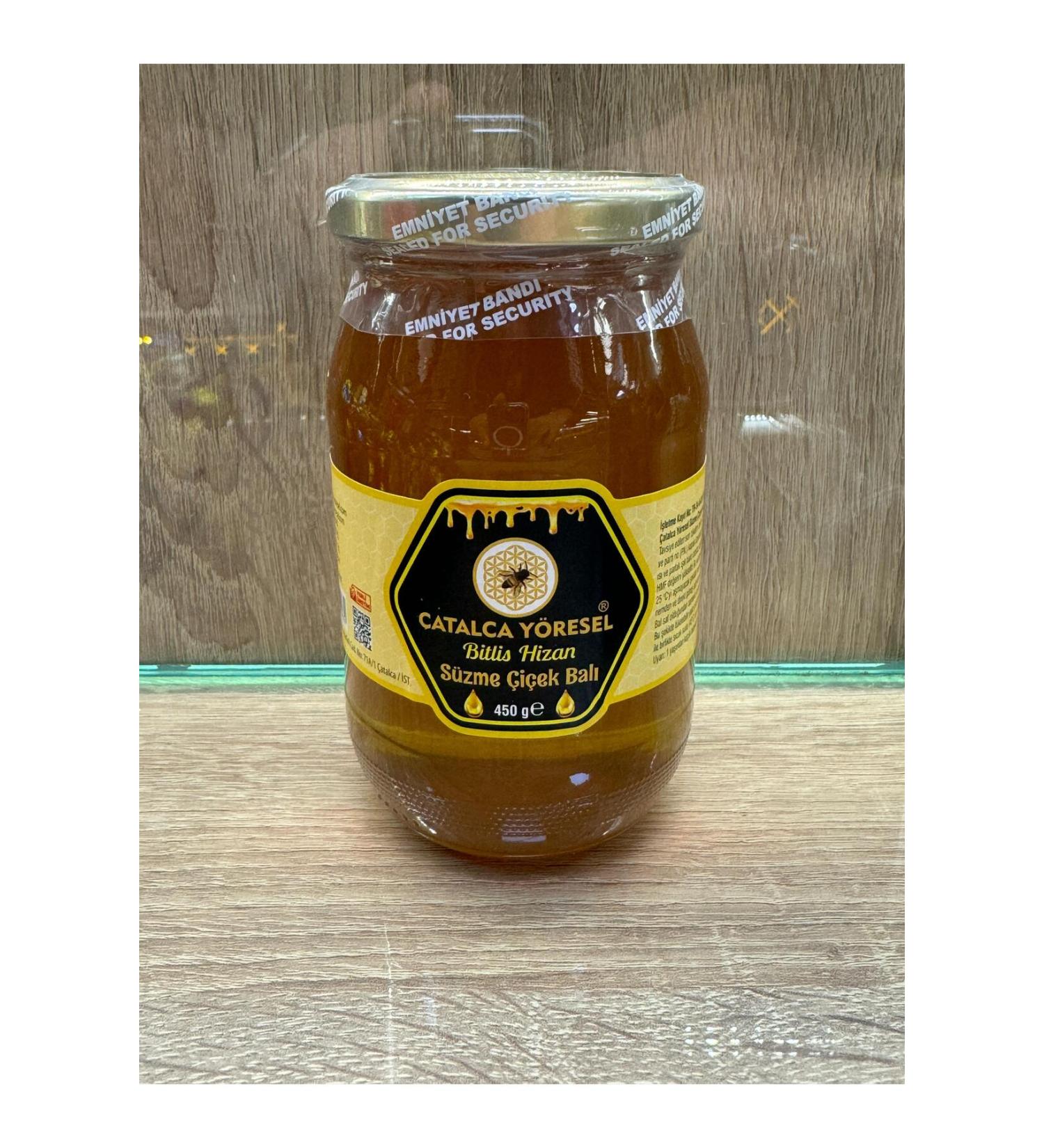 atalca Local Bitlis Hizan Pure Flower Honey 450gr
