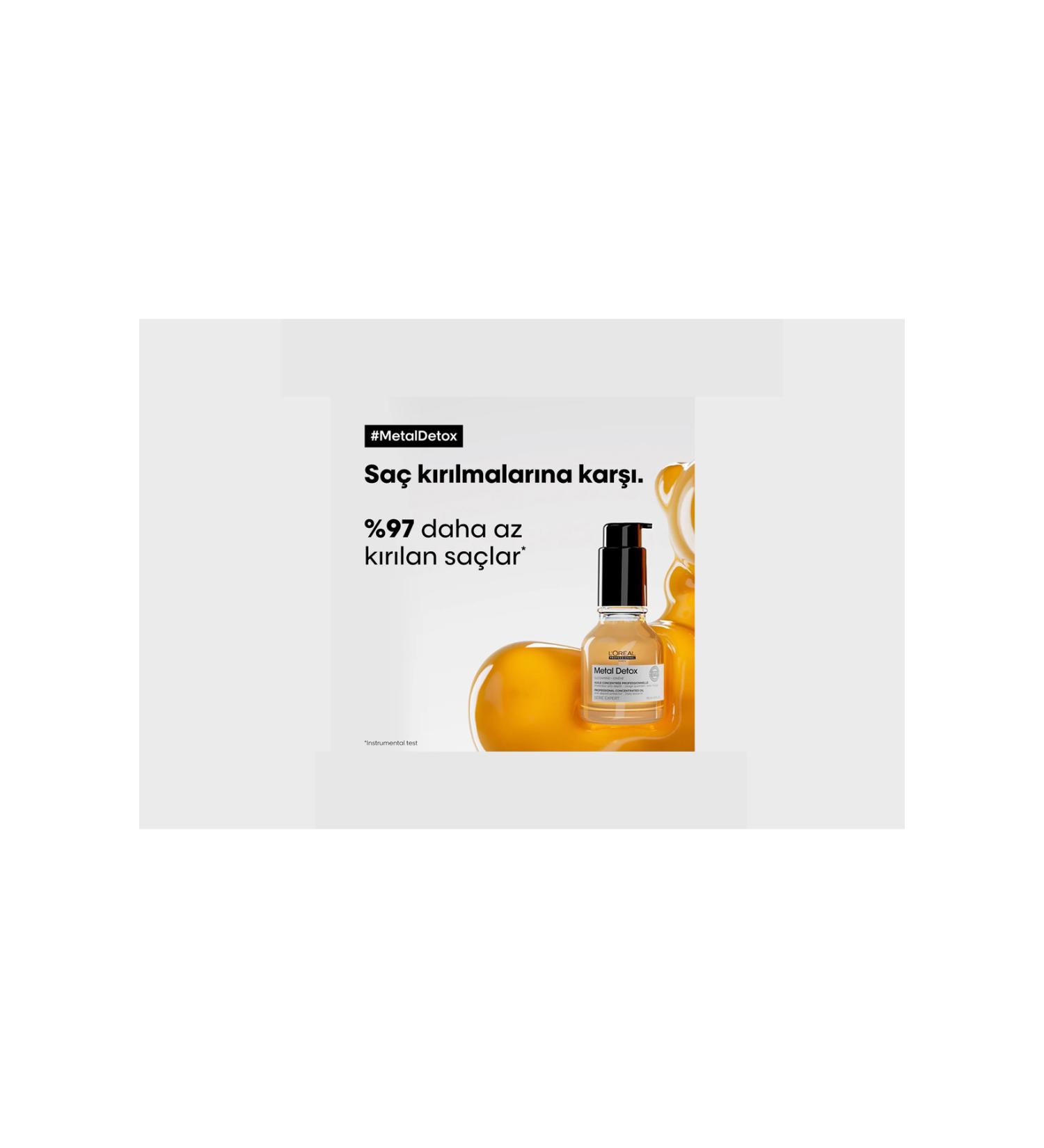 L'oreal Professionnel METAL DETOX PROFESSIONAL CONCENTRATED OIL AGAINST HAIR DRYNESS AND HAIR BREAKAGE 50 ML GEM555--5248-CZ6 - Buy Online on GoSupps.com