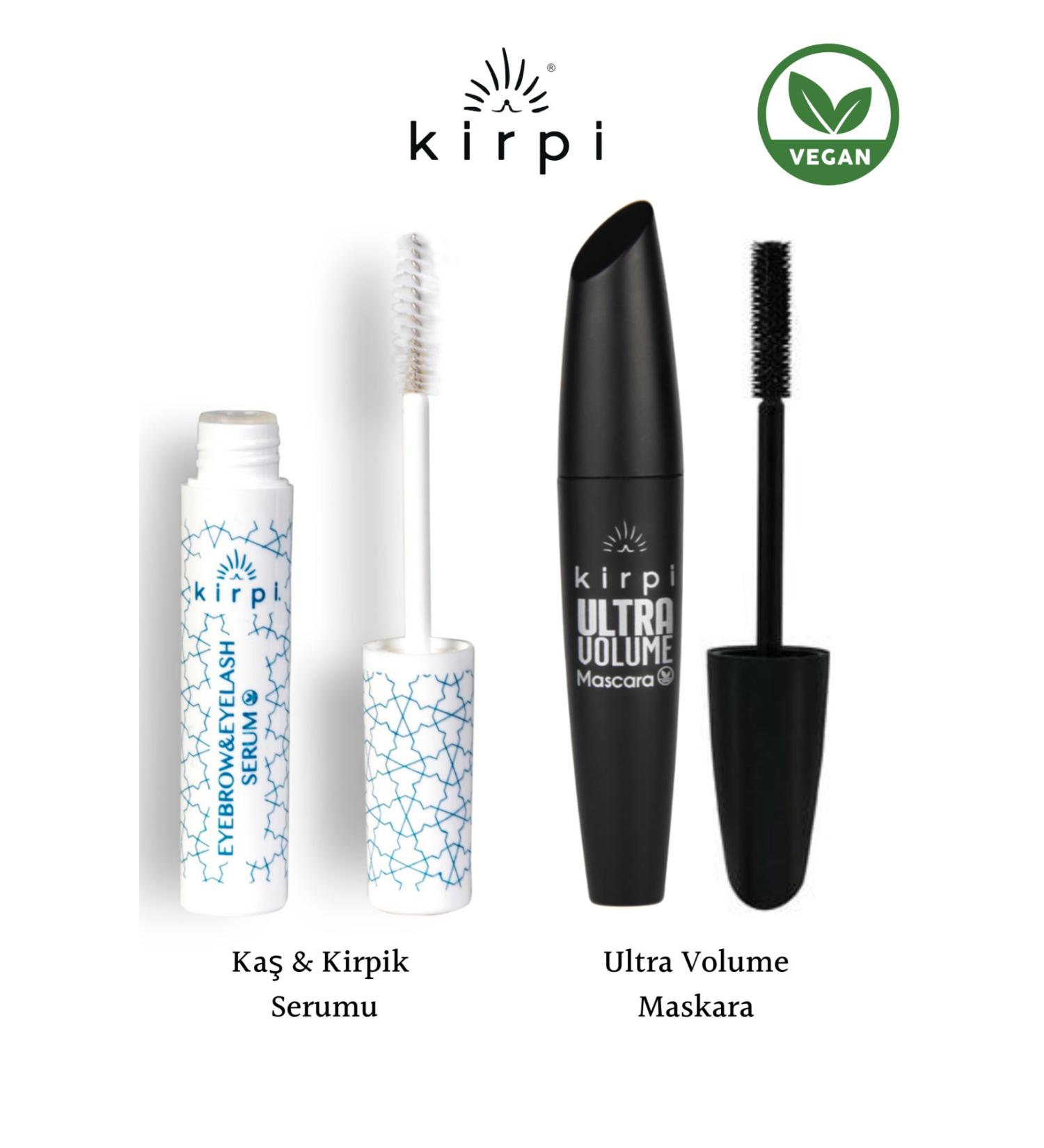 Hedgehog Vegan Eyebrow Serum and Volumizing Mascara - Buy Online on GoSupps.com