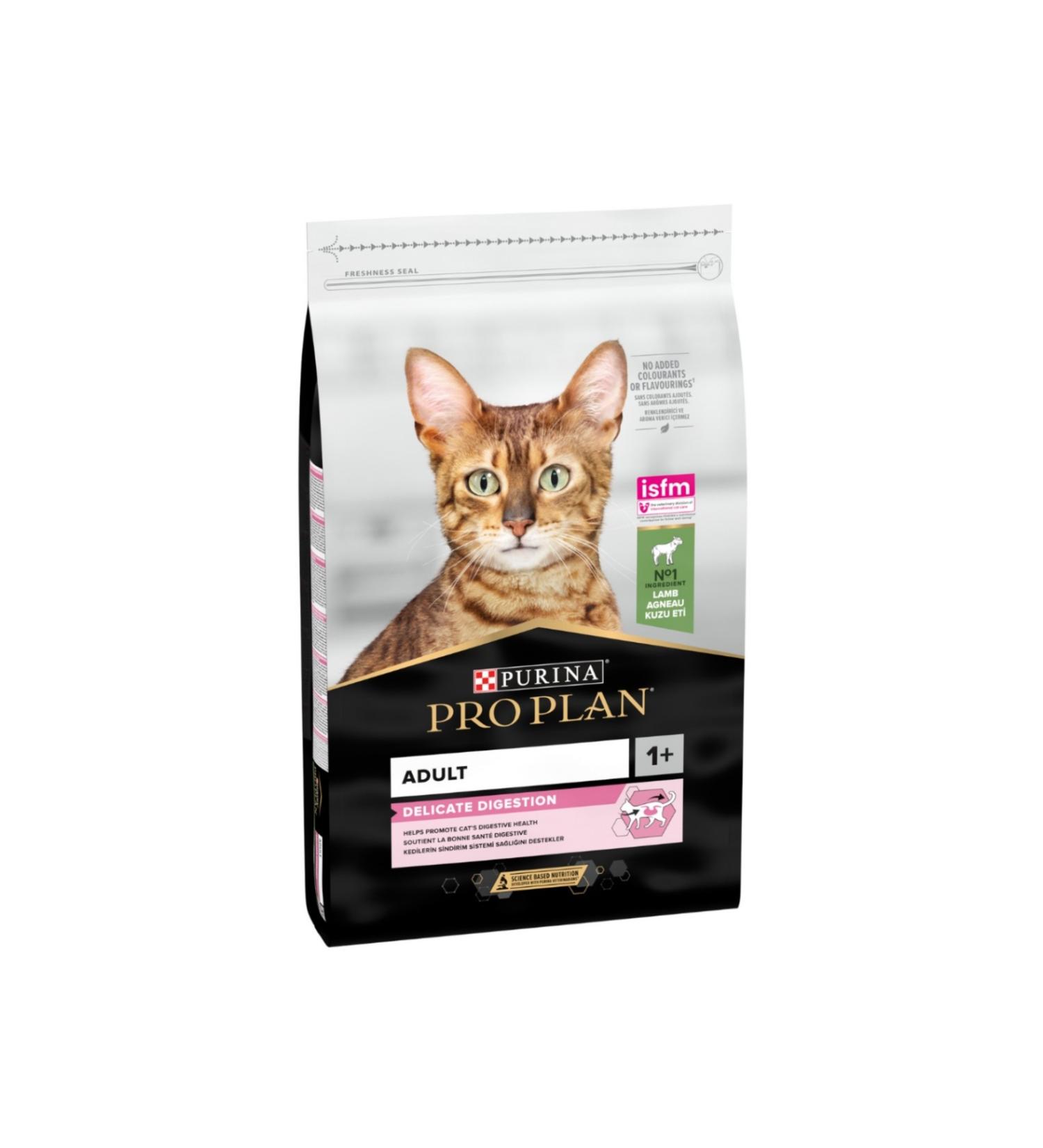 Pro Plan delicate lamblu 10kg dry cat food optidigest adult adult selective cat food