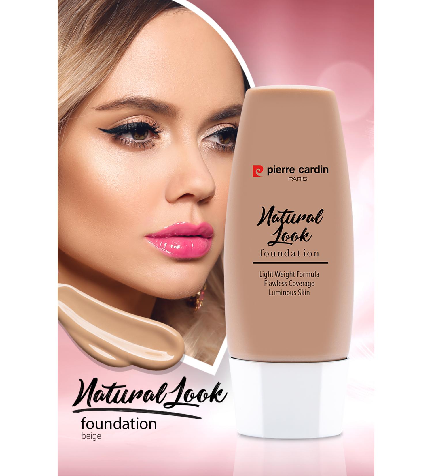Pierre Cardin Natural Look Natural Looking Foundation - Beige