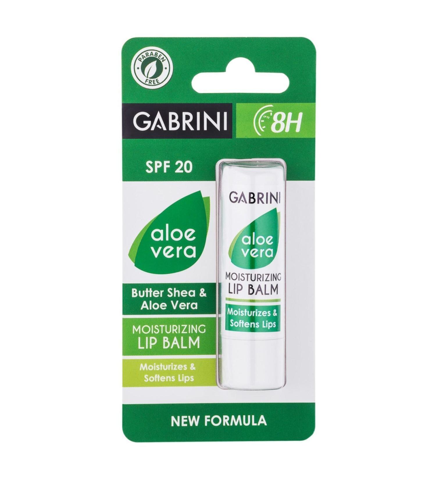 Gabrini Lip Care Aloe Vera 20spf
