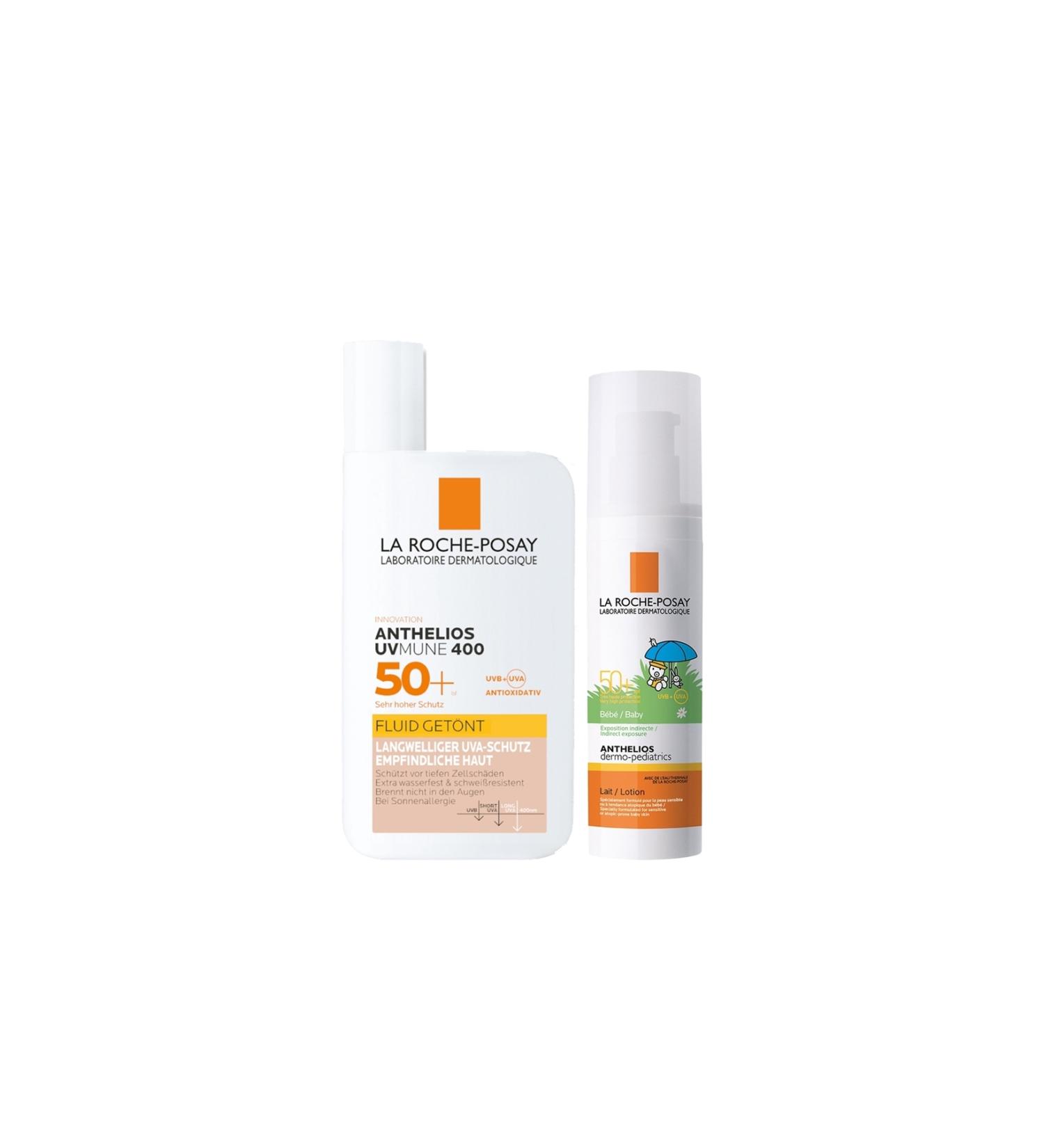 La Roche Posay Family set of 2 to protect against the harmful effects of the sun