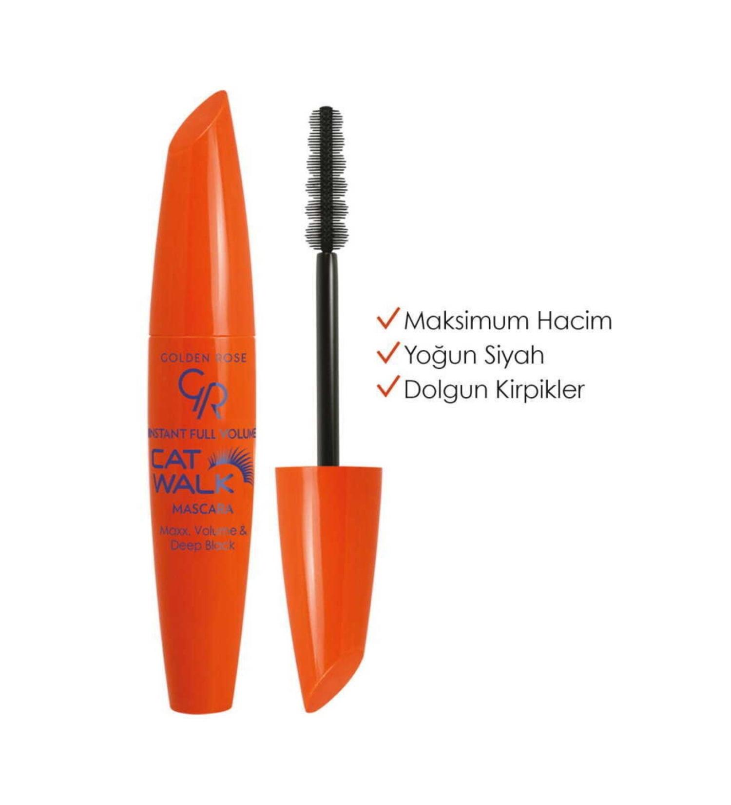 Golden Rose Instant Full Volume Cat Walk Mascara - Buy Online on GoSupps.com