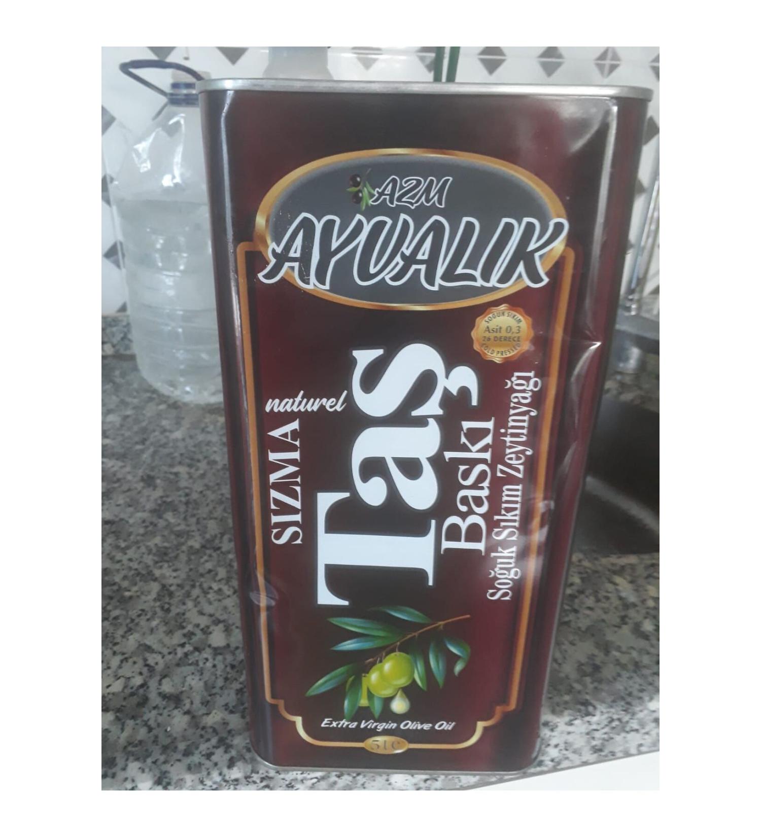 AYI I ILOGISTIC AZM AYVALIK STONE PRESSED EXTRA VIRGIN OLIVE OIL 5000 ML